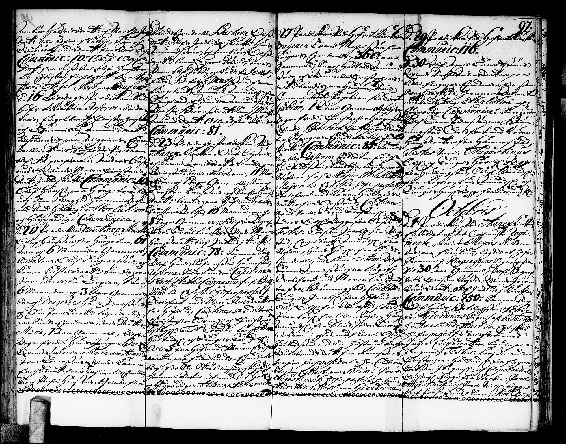 Ullensaker prestekontor Kirkebøker, AV/SAO-A-10236a/F/Fa/L0003: Parish register (official) no. I 3, 1711-1720, p. 97