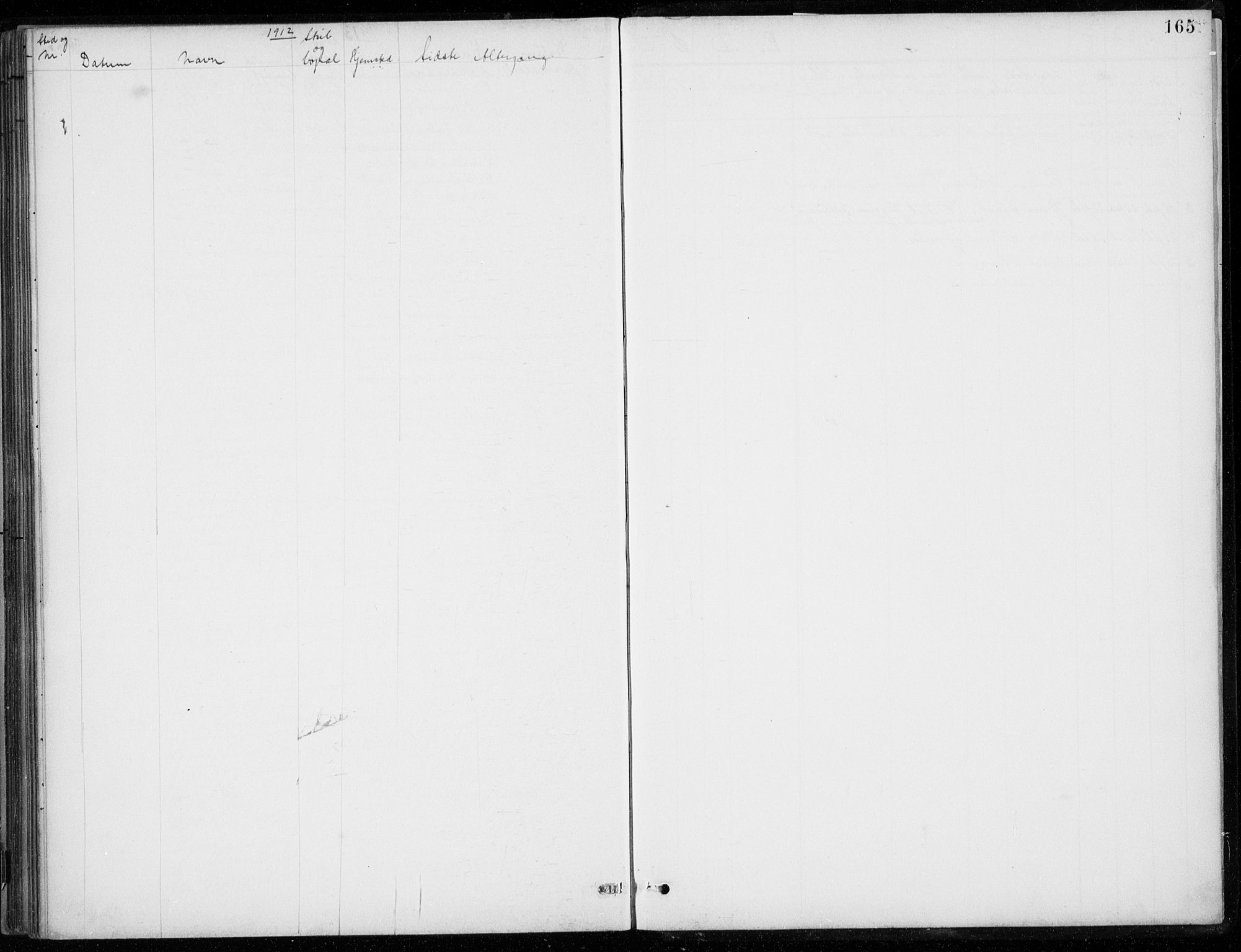 Den norske sjømannsmisjon i utlandet/Bristolhavnene(Cardiff-Swansea), SAB/SAB/PA-0102/H/Ha/Haa/L0002: Parish register (official) no. A 2, 1887-1932, p. 165