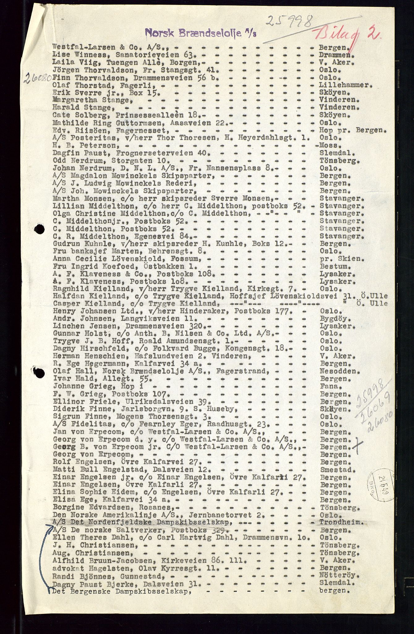 PA 1544 - Norsk Brændselolje A/S, AV/SAST-A-101965/1/A/Aa/L0005/0003: Generalforsamling  / Generalforsamling 1949, 1949, p. 7