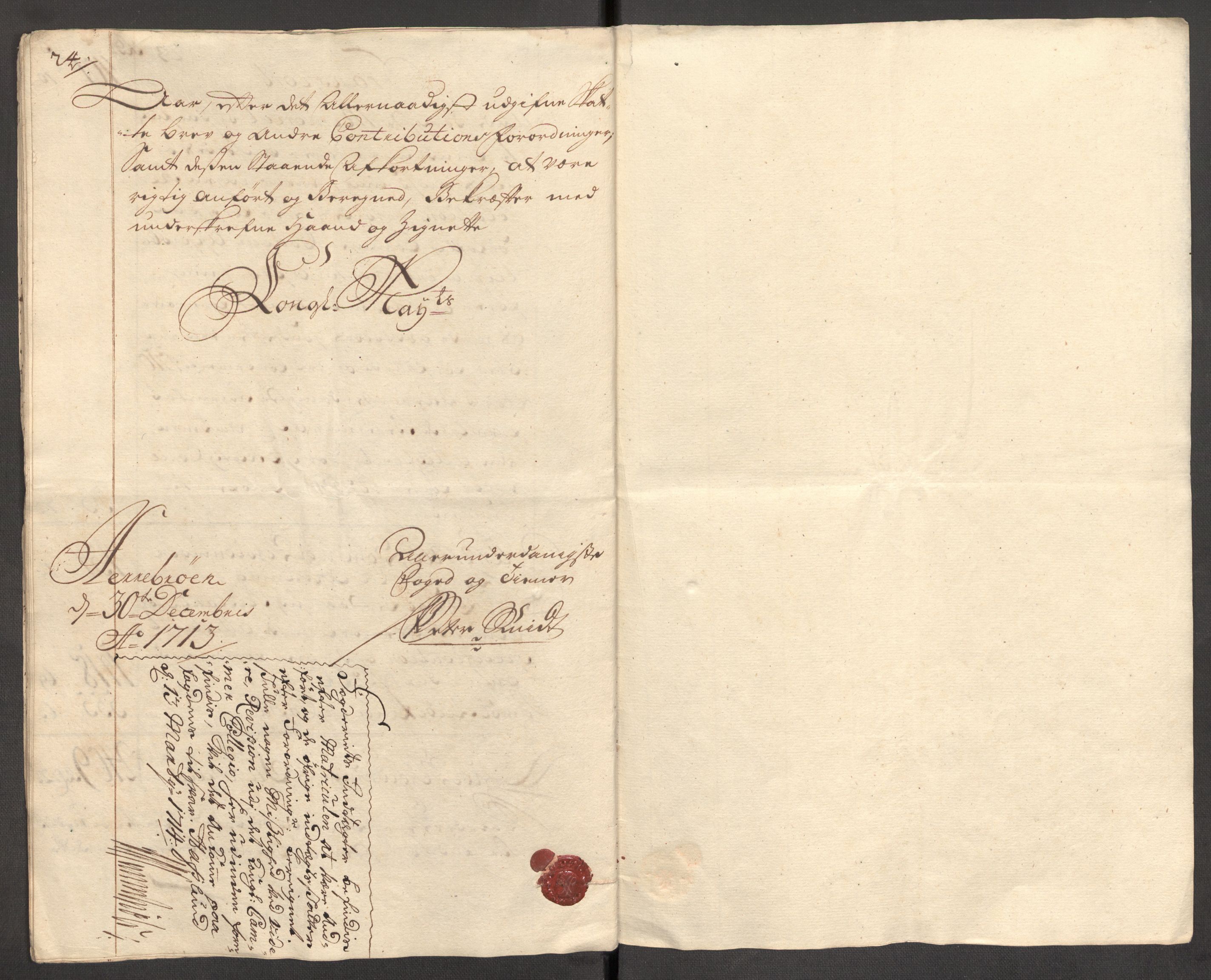 Rentekammeret inntil 1814, Reviderte regnskaper, Fogderegnskap, AV/RA-EA-4092/R01/L0022: Fogderegnskap Idd og Marker, 1713-1714, p. 16