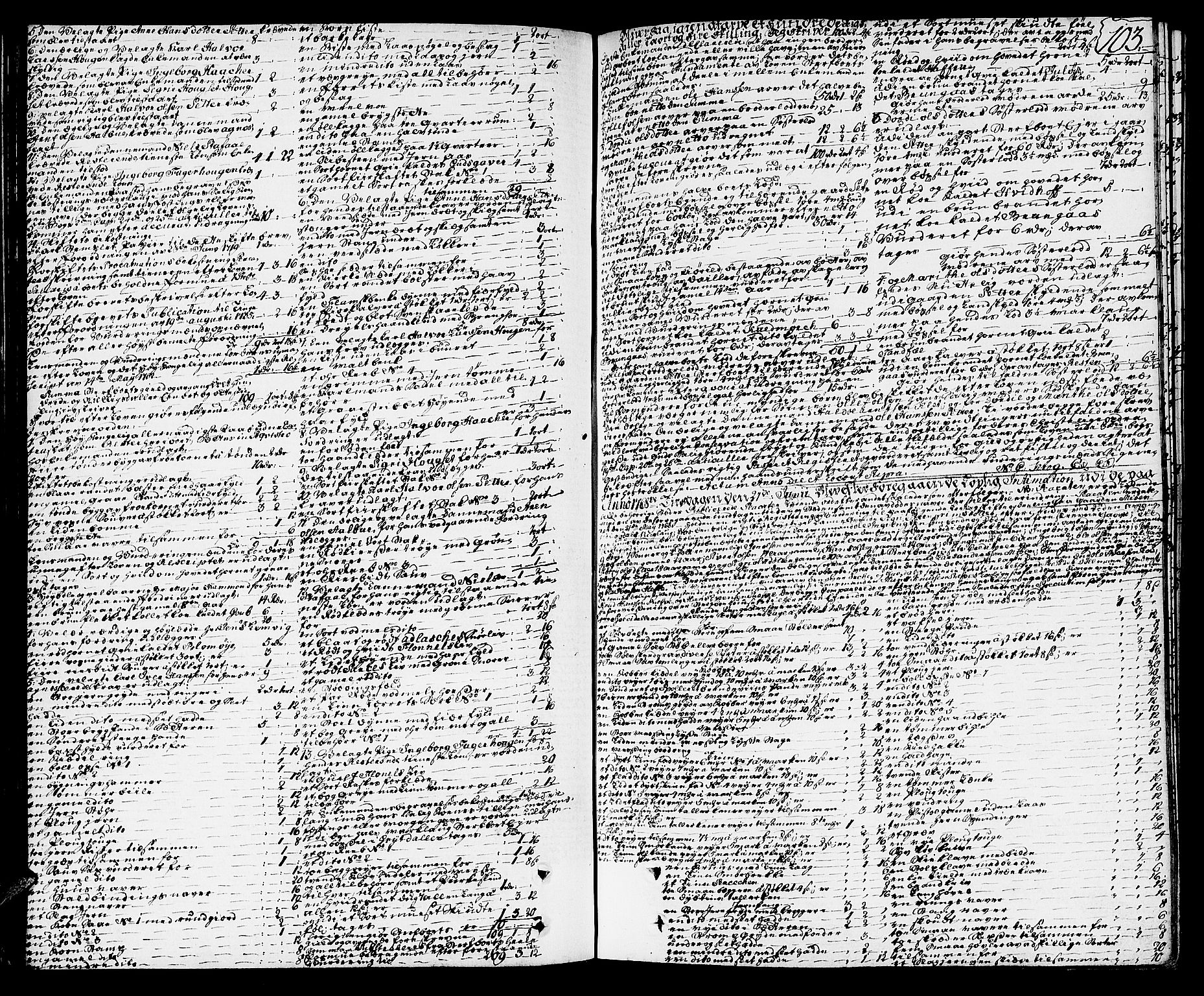 Orkdal sorenskriveri, SAT/A-4169/1/3/3Aa/L0007: Skifteprotokoller, 1767-1782, p. 102b-103a