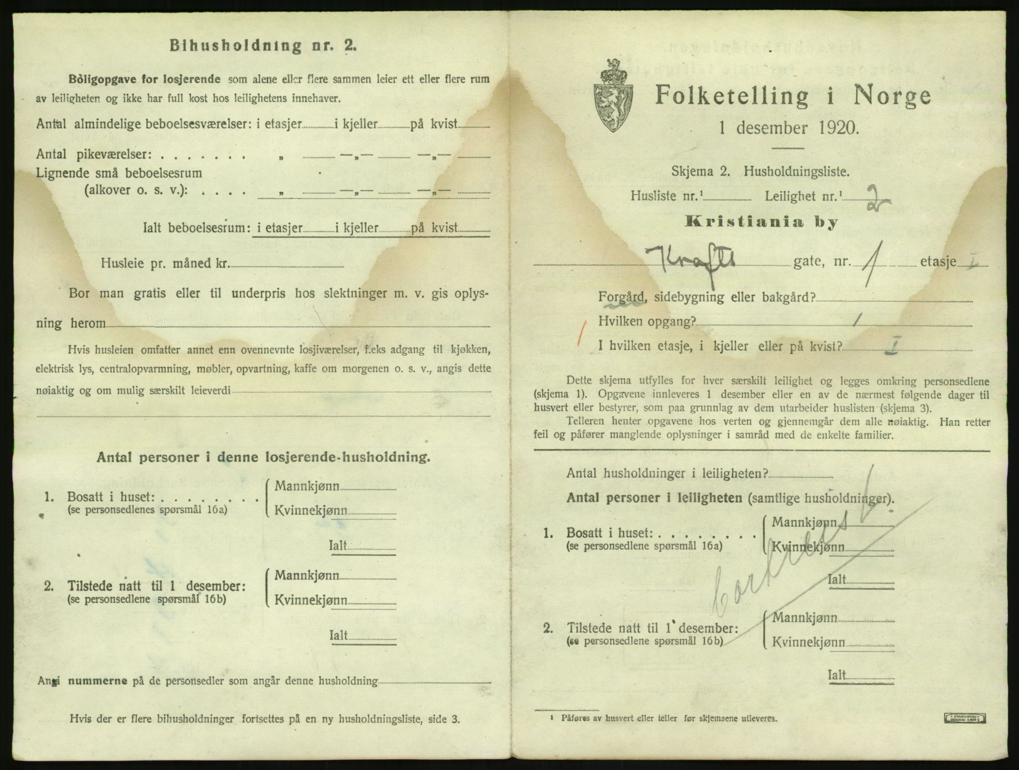 SAO, 1920 census for Kristiania, 1920, p. 55528