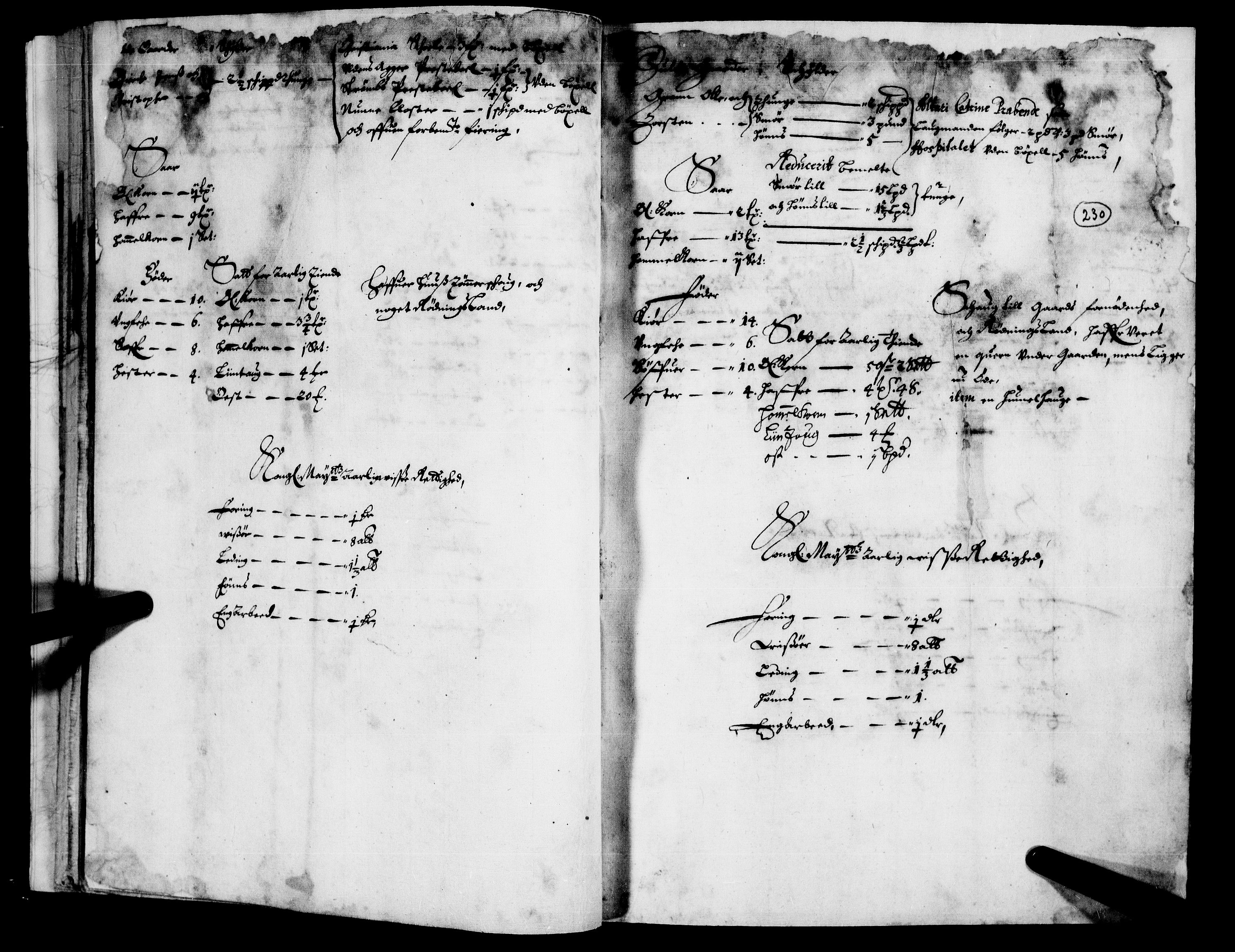 Rentekammeret inntil 1814, Realistisk ordnet avdeling, AV/RA-EA-4070/N/Nb/Nba/L0008: Nedre Romerike fogderi, 2. del, 1666, p. 229b-230a