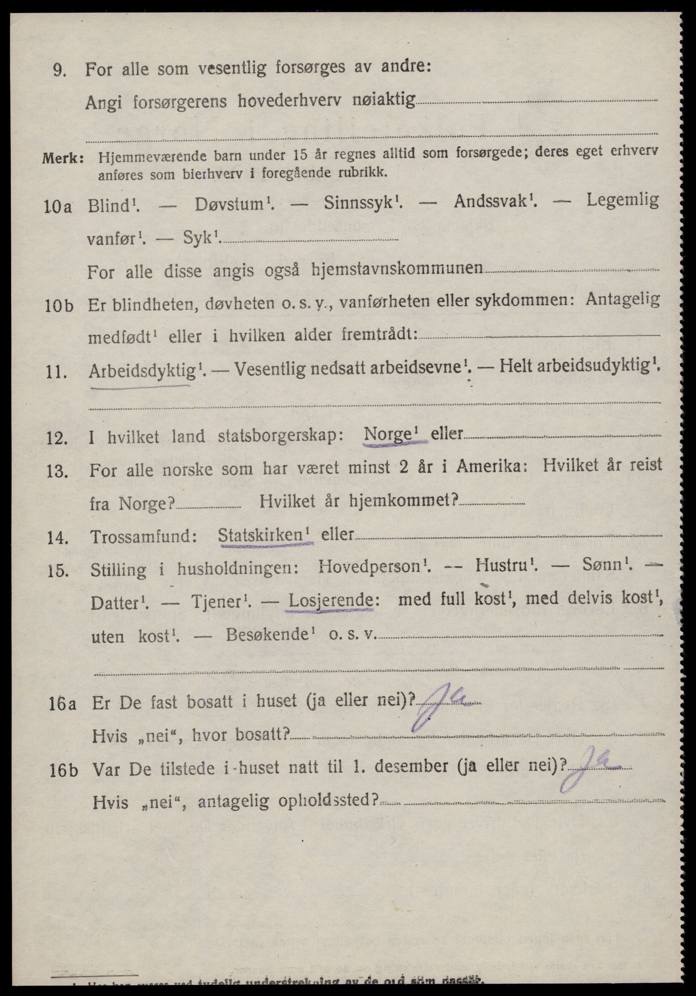 SAT, 1920 census for Aukra, 1920, p. 3876