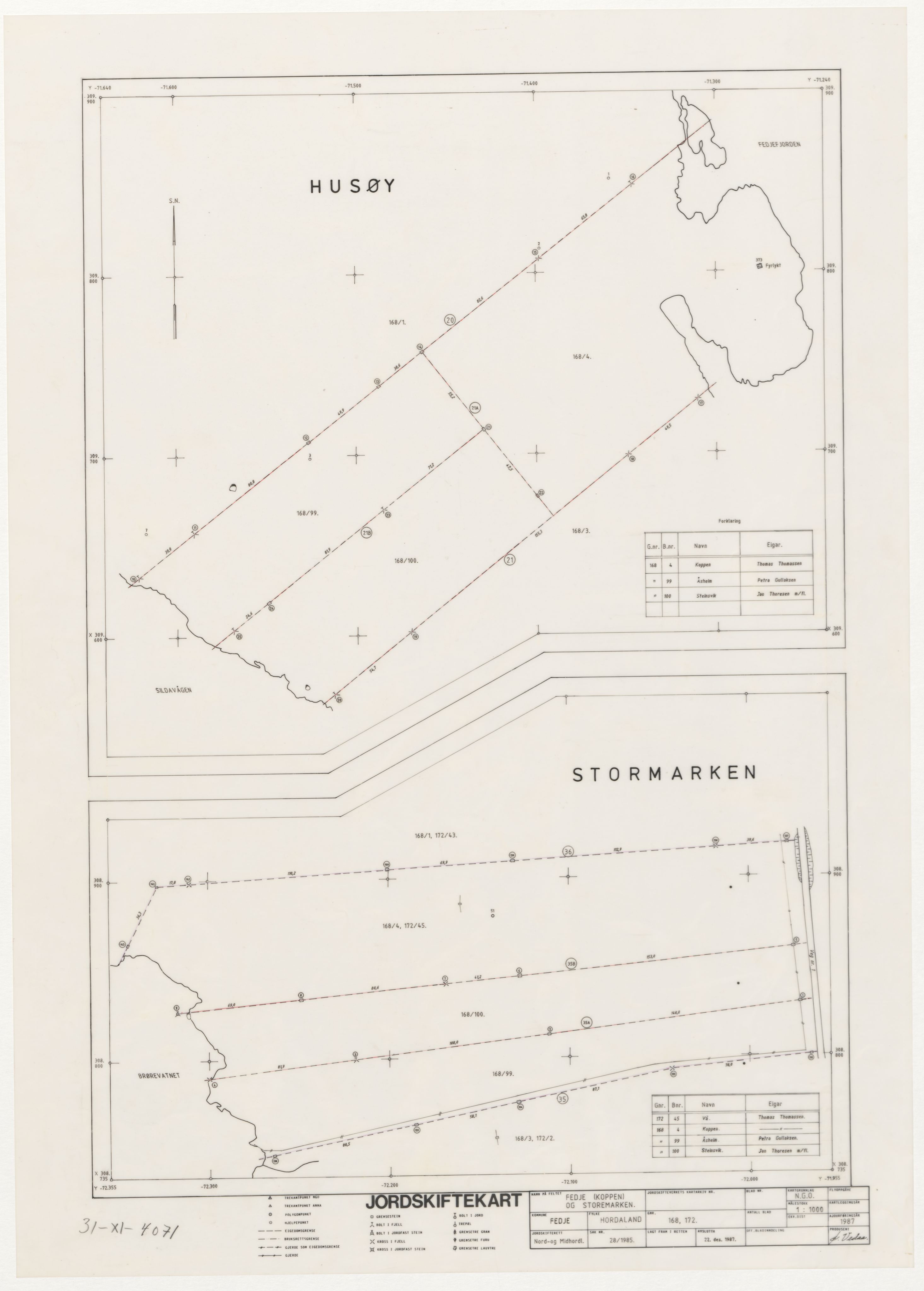 Jordskifteverkets kartarkiv, AV/RA-S-3929/T, 1859-1988, p. 4651