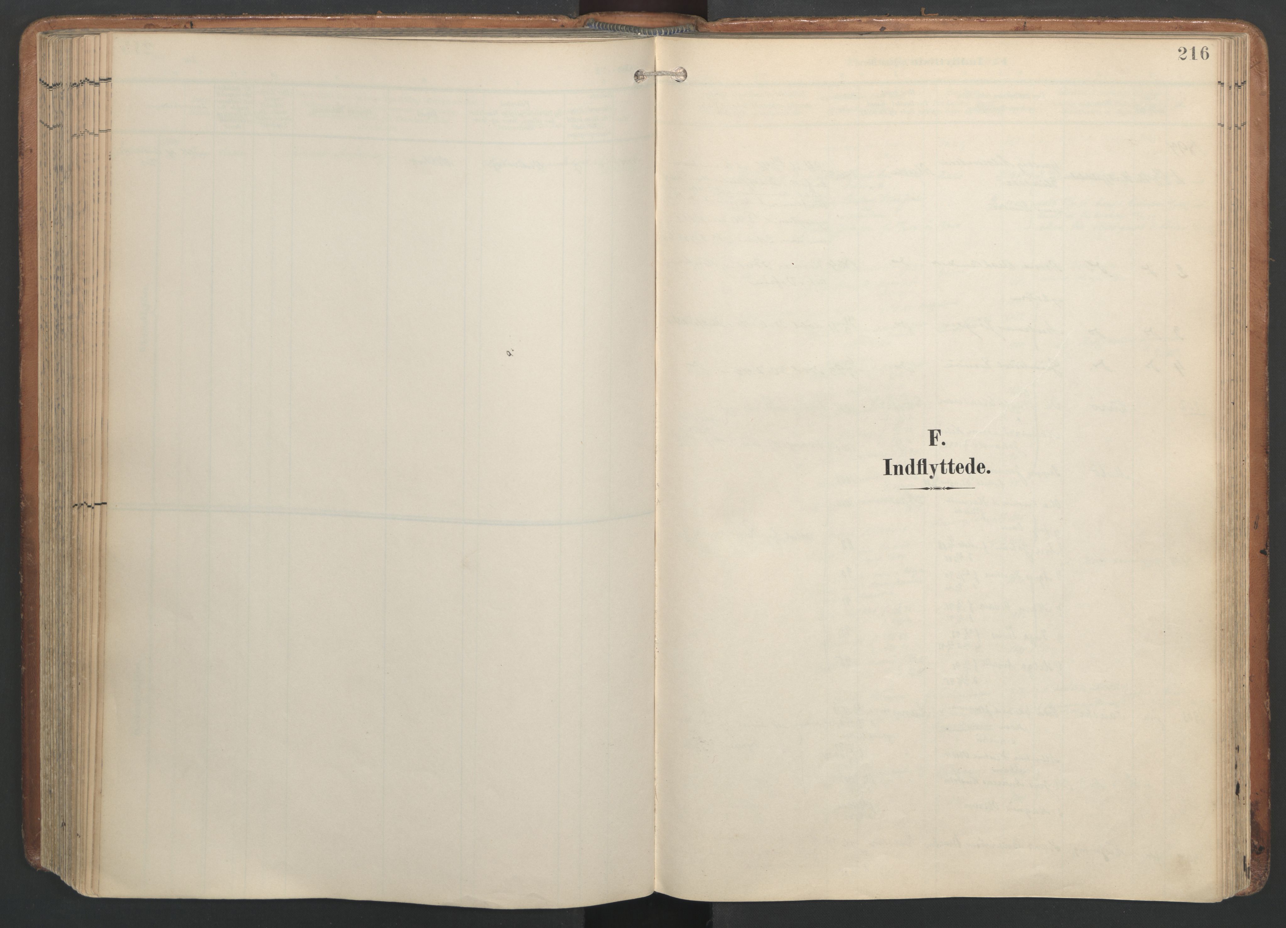 Ministerialprotokoller, klokkerbøker og fødselsregistre - Nordland, SAT/A-1459/820/L0298: Parish register (official) no. 820A19, 1897-1915, p. 216