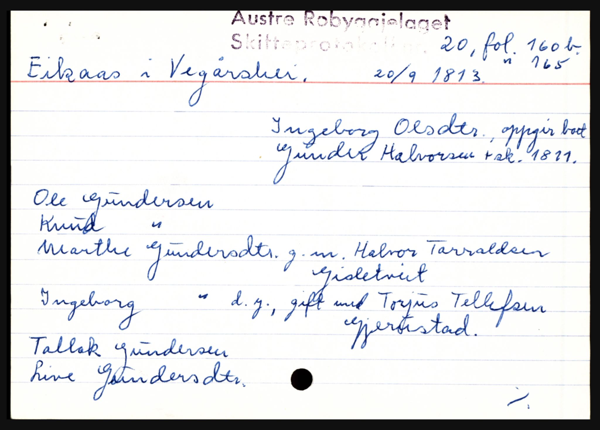 Østre Råbyggelag sorenskriveri, AV/SAK-1221-0016/H, p. 1951