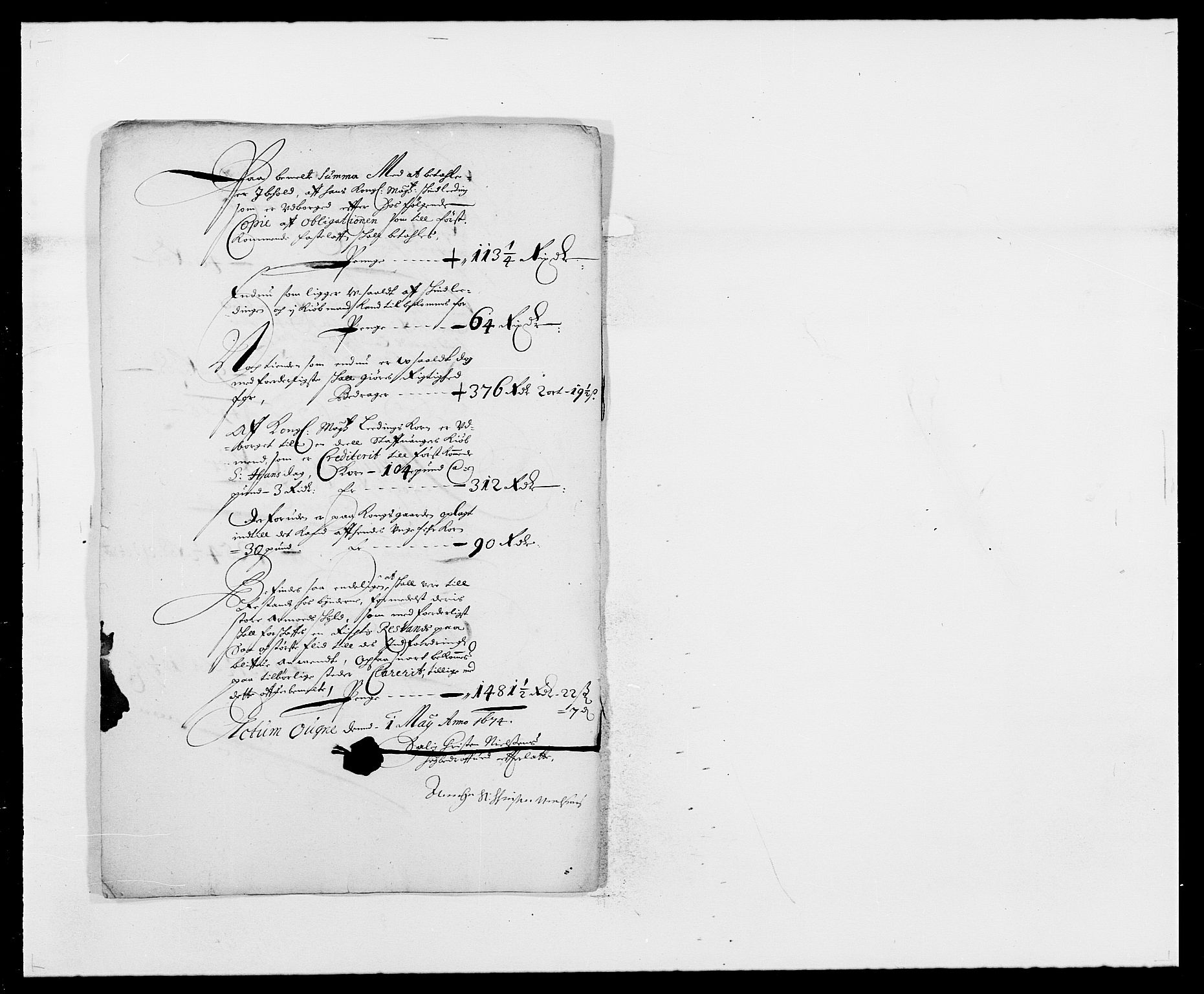 Rentekammeret inntil 1814, Reviderte regnskaper, Fogderegnskap, RA/EA-4092/R46/L2714: Fogderegnskap Jæren og Dalane, 1673-1674, p. 6