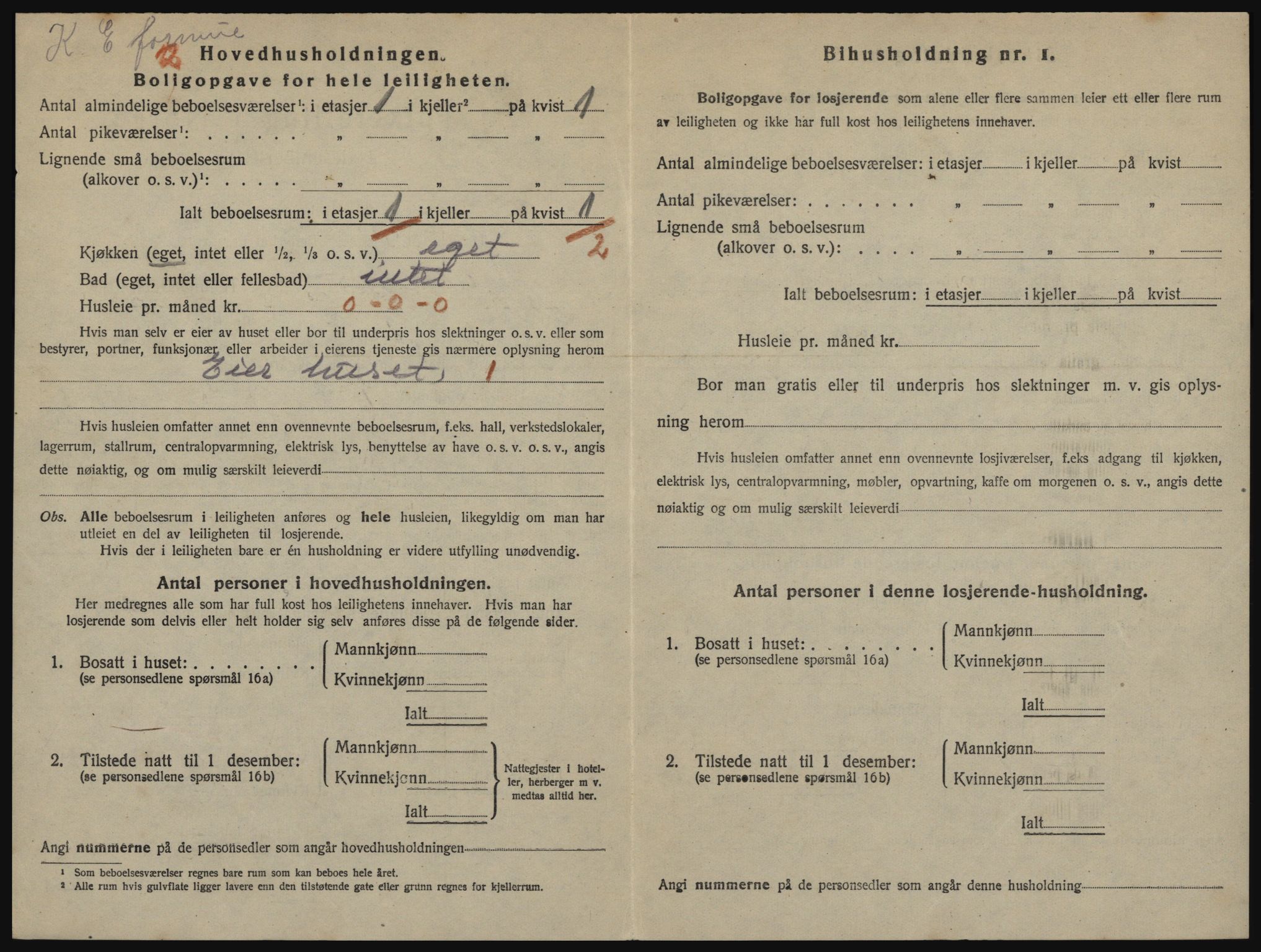 SATØ, 1920 census for Hammerfest, 1920, p. 1357