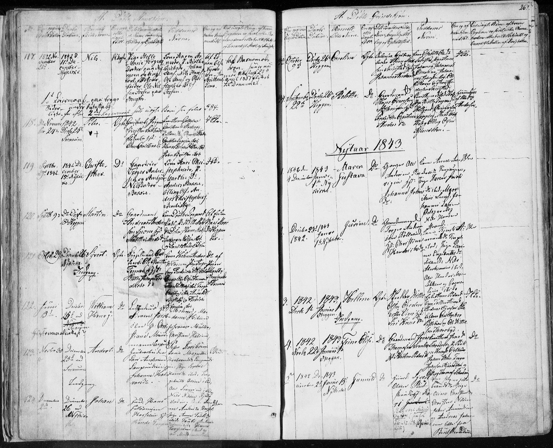 Modum kirkebøker, AV/SAKO-A-234/F/Fa/L0007: Parish register (official) no. 7, 1841-1850, p. 26