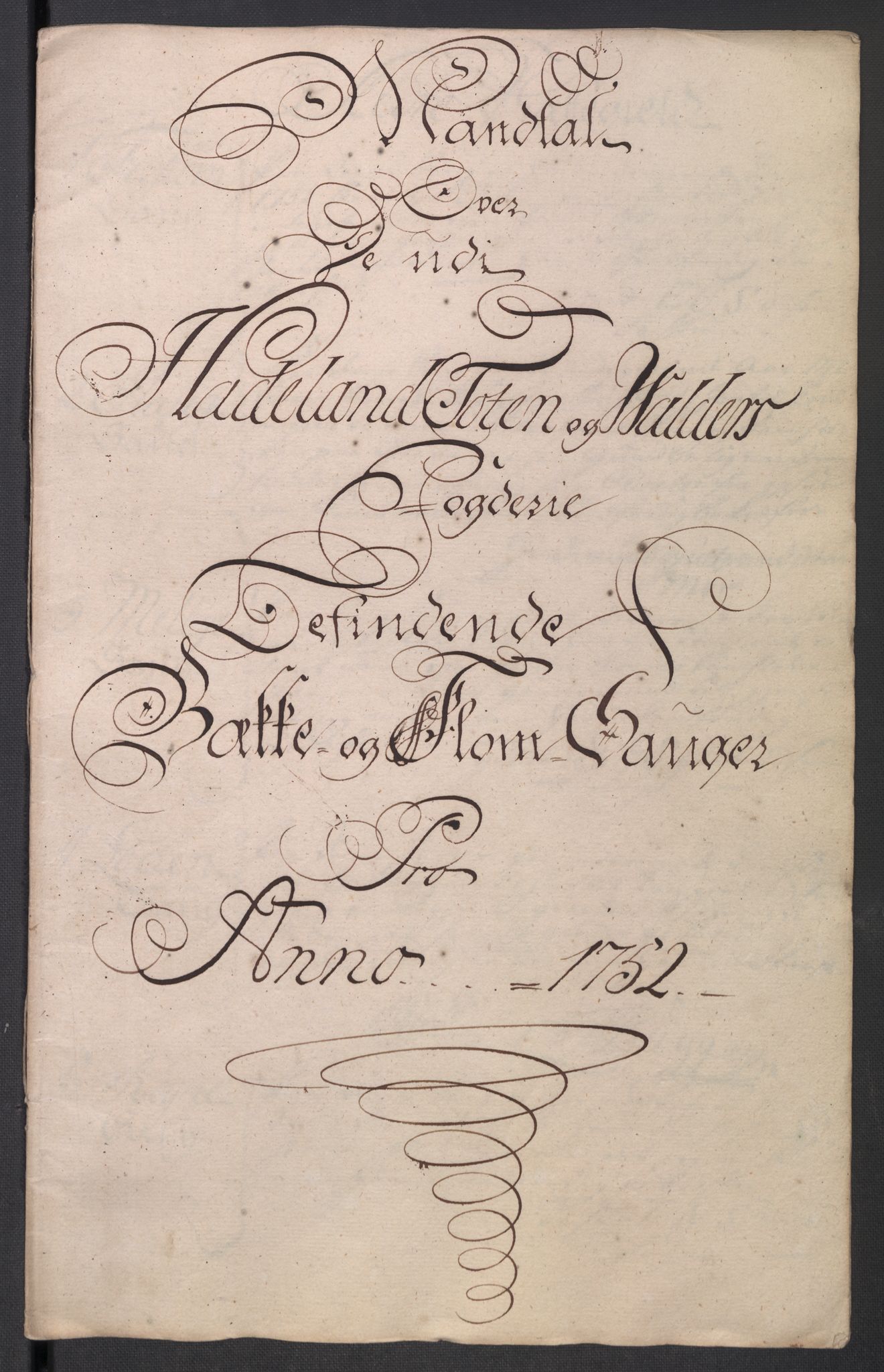 Rentekammeret inntil 1814, Reviderte regnskaper, Fogderegnskap, RA/EA-4092/R18/L1349: Fogderegnskap Hadeland, Toten og Valdres, 1752-1753, p. 103
