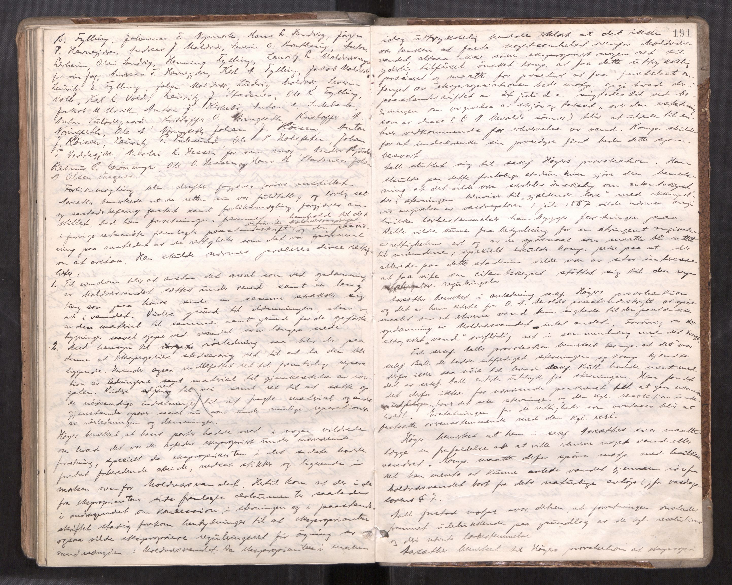 Nordre Sunnmøre sorenskriveri, AV/SAT-A-0006/1/1/1B/L0012: Ekstrarettsprotokoll 11, 1913-1916, p. 190b-191a