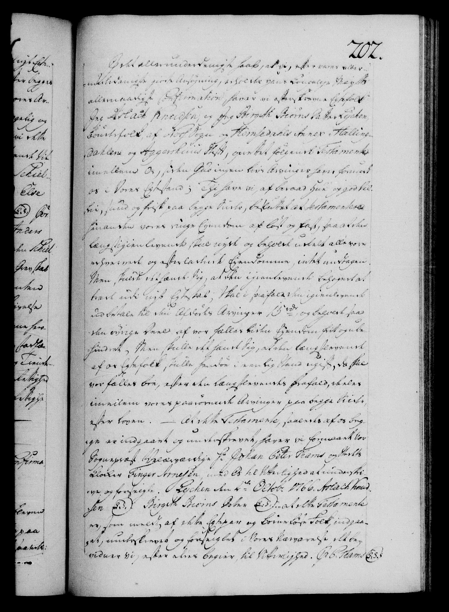 Danske Kanselli 1572-1799, AV/RA-EA-3023/F/Fc/Fca/Fcaa/L0043: Norske registre, 1766-1768, p. 202a