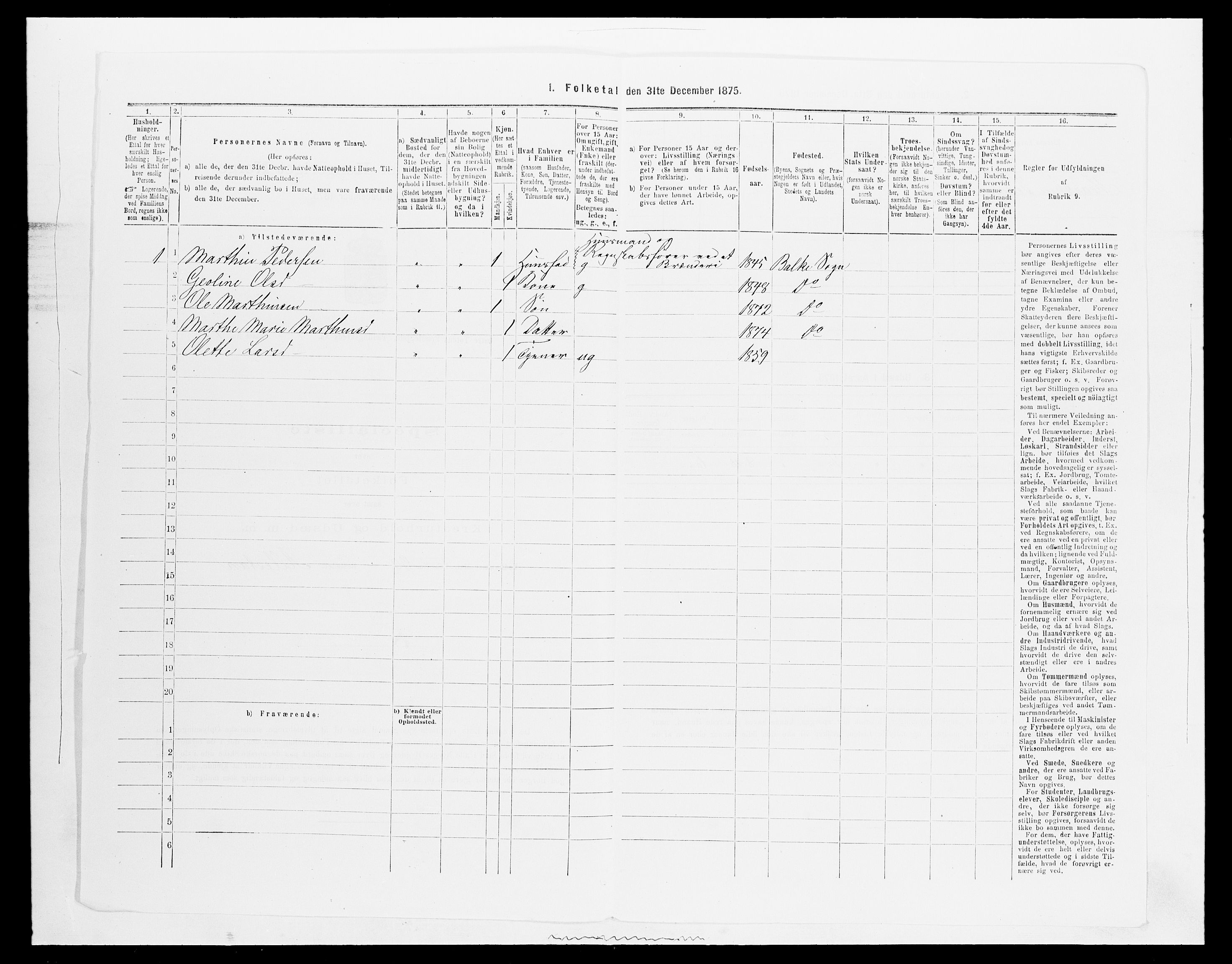 SAH, 1875 census for 0528P Østre Toten, 1875, p. 762