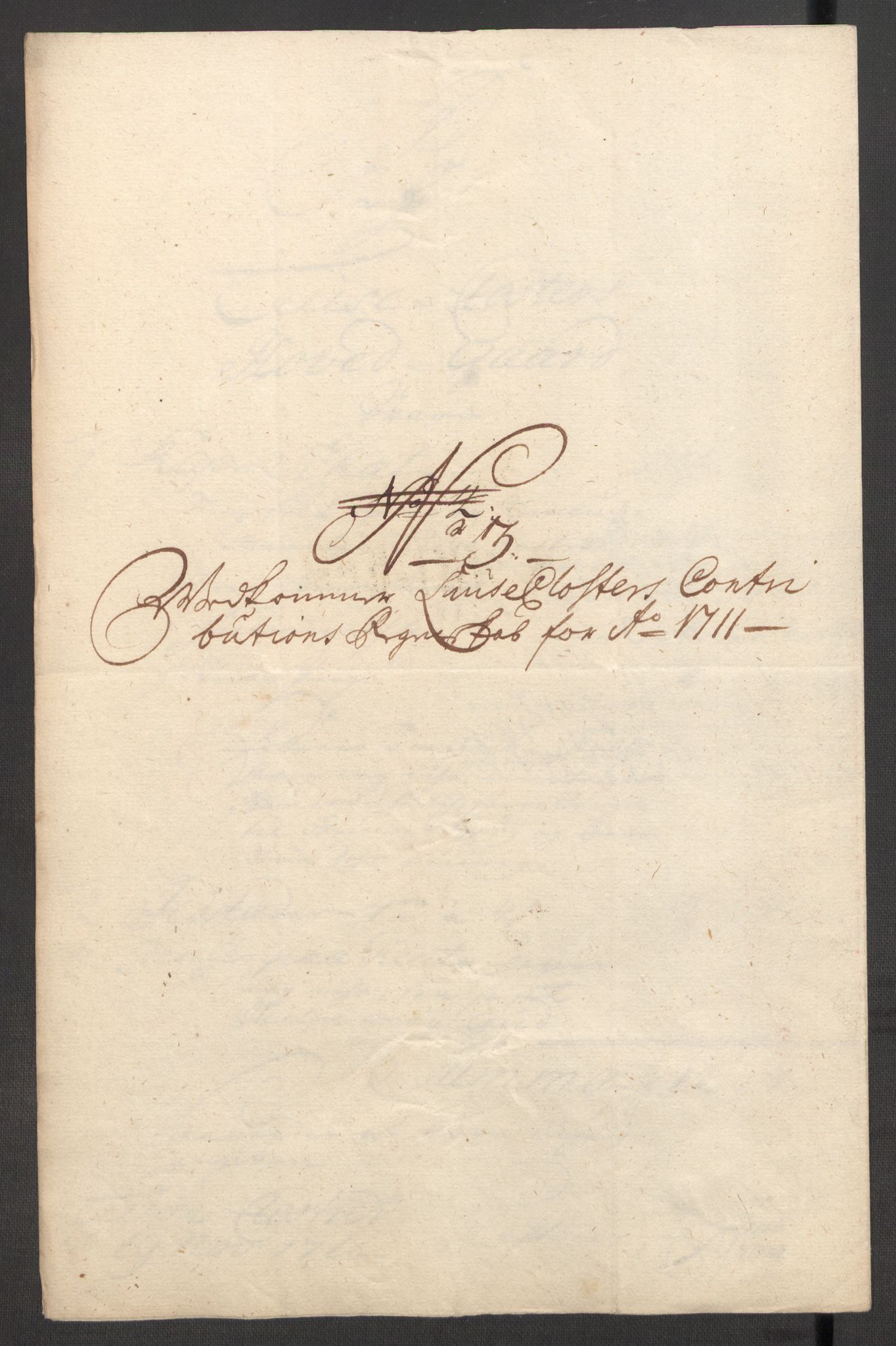 Rentekammeret inntil 1814, Reviderte regnskaper, Fogderegnskap, AV/RA-EA-4092/R50/L3160: Fogderegnskap Lyse kloster, 1710-1719, p. 62