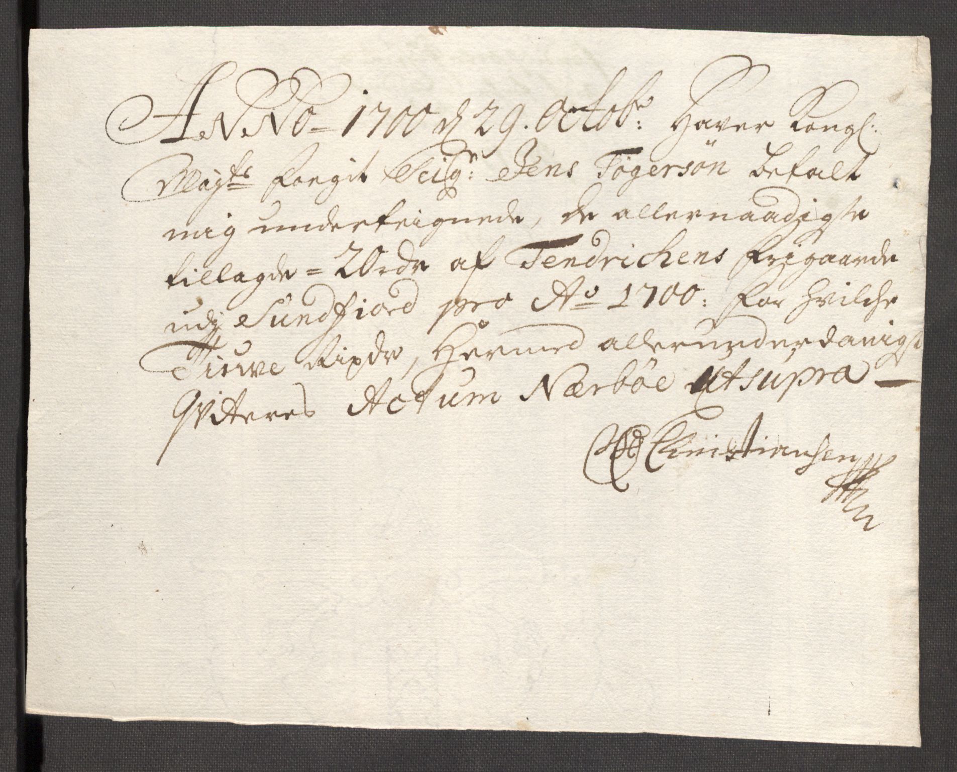 Rentekammeret inntil 1814, Reviderte regnskaper, Fogderegnskap, AV/RA-EA-4092/R53/L3425: Fogderegnskap Sunn- og Nordfjord, 1700-1701, p. 206