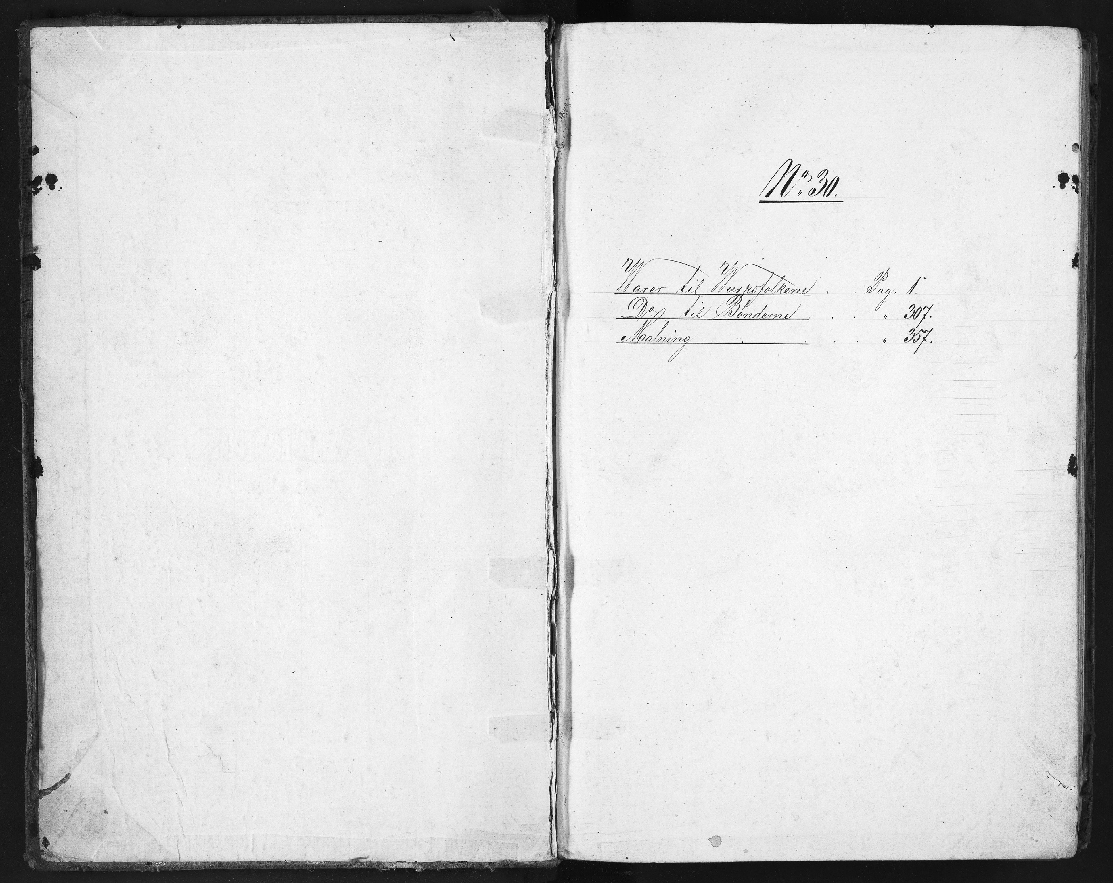 Næs Jernverk, NESJ/NJM-004/12/L0007: Journal, varer til verksfolk/bønder, 1865-1867