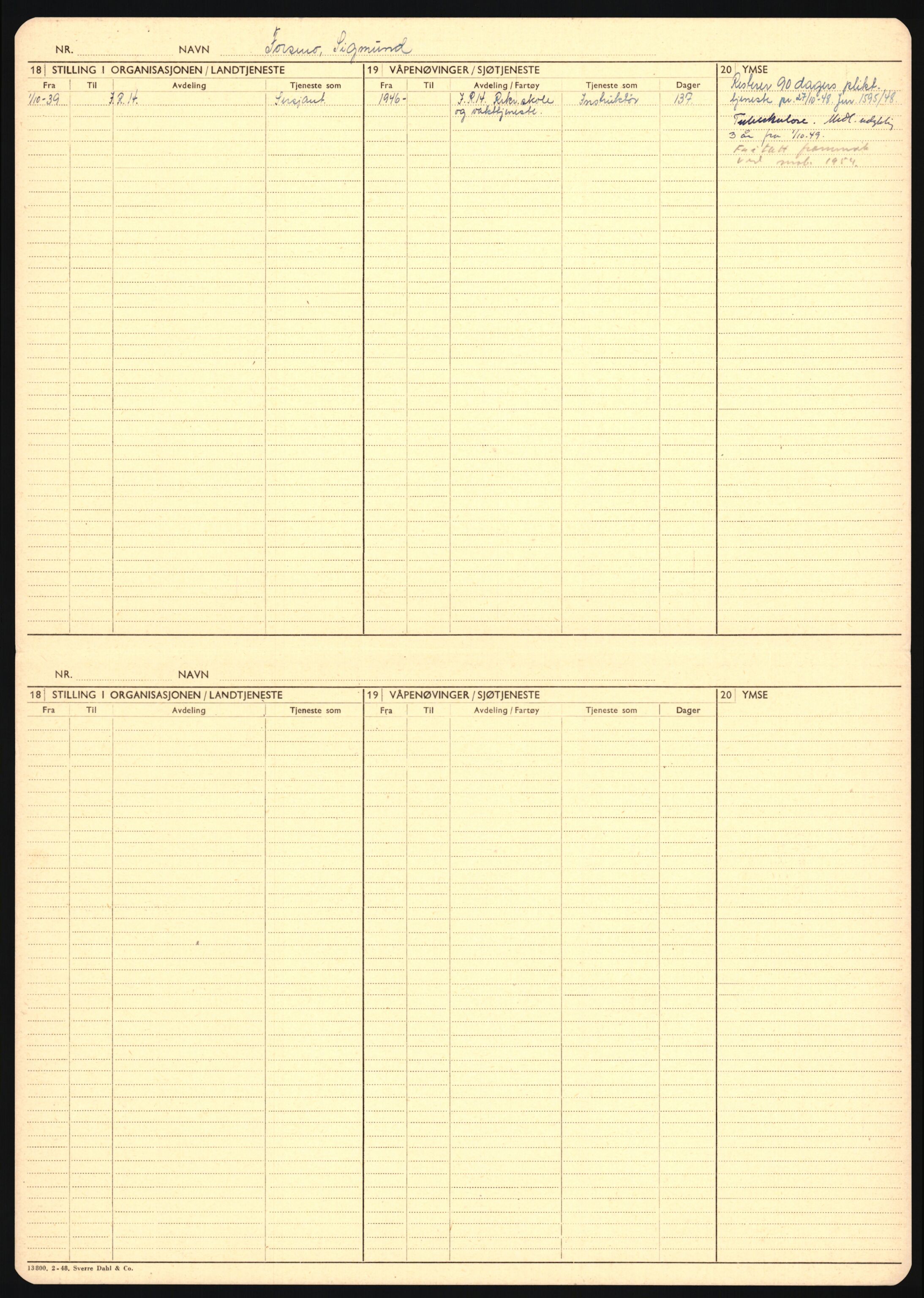 Forsvaret, Sør-Hålogaland landforsvar, AV/RA-RAFA-2552/P/Pa/L0303: Personellmapper for slettet personell, yrkesbefal og vernepliktig befal, født 1917-1920, 1936-1980, p. 54