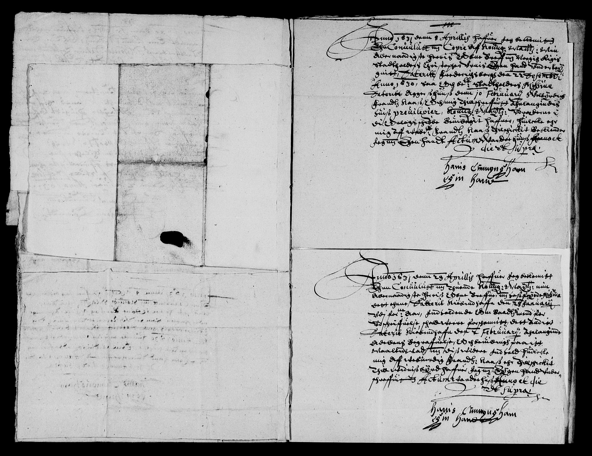 Rentekammeret inntil 1814, Reviderte regnskaper, Lensregnskaper, RA/EA-5023/R/Rb/Rbz/L0022: Nordlandenes len, 1629-1631