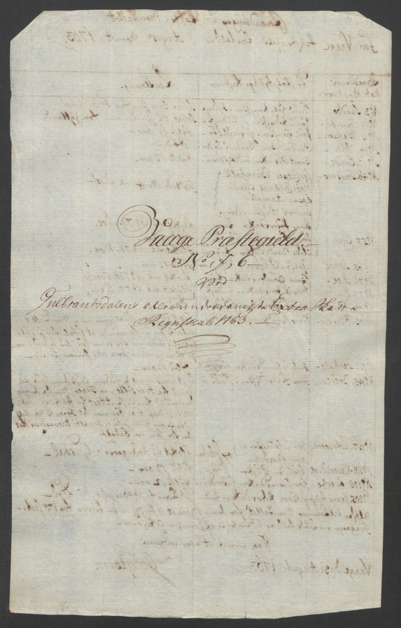 Rentekammeret inntil 1814, Reviderte regnskaper, Fogderegnskap, AV/RA-EA-4092/R17/L1266: Ekstraskatten Gudbrandsdal, 1762-1766, p. 221