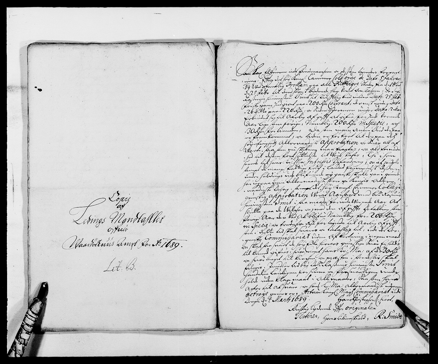 Rentekammeret inntil 1814, Reviderte regnskaper, Fogderegnskap, AV/RA-EA-4092/R69/L4850: Fogderegnskap Finnmark/Vardøhus, 1680-1690, p. 145