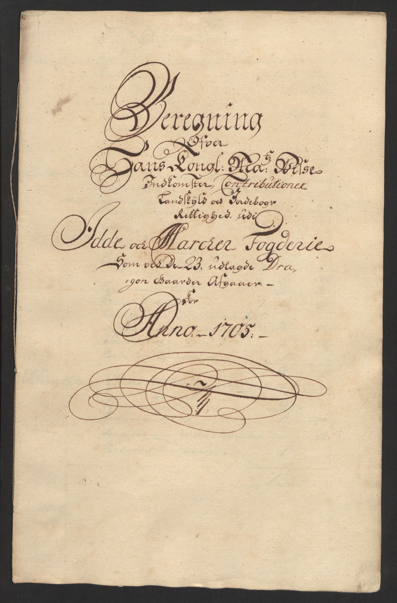 Rentekammeret inntil 1814, Reviderte regnskaper, Fogderegnskap, RA/EA-4092/R01/L0017: Fogderegnskap Idd og Marker, 1704-1706, p. 278