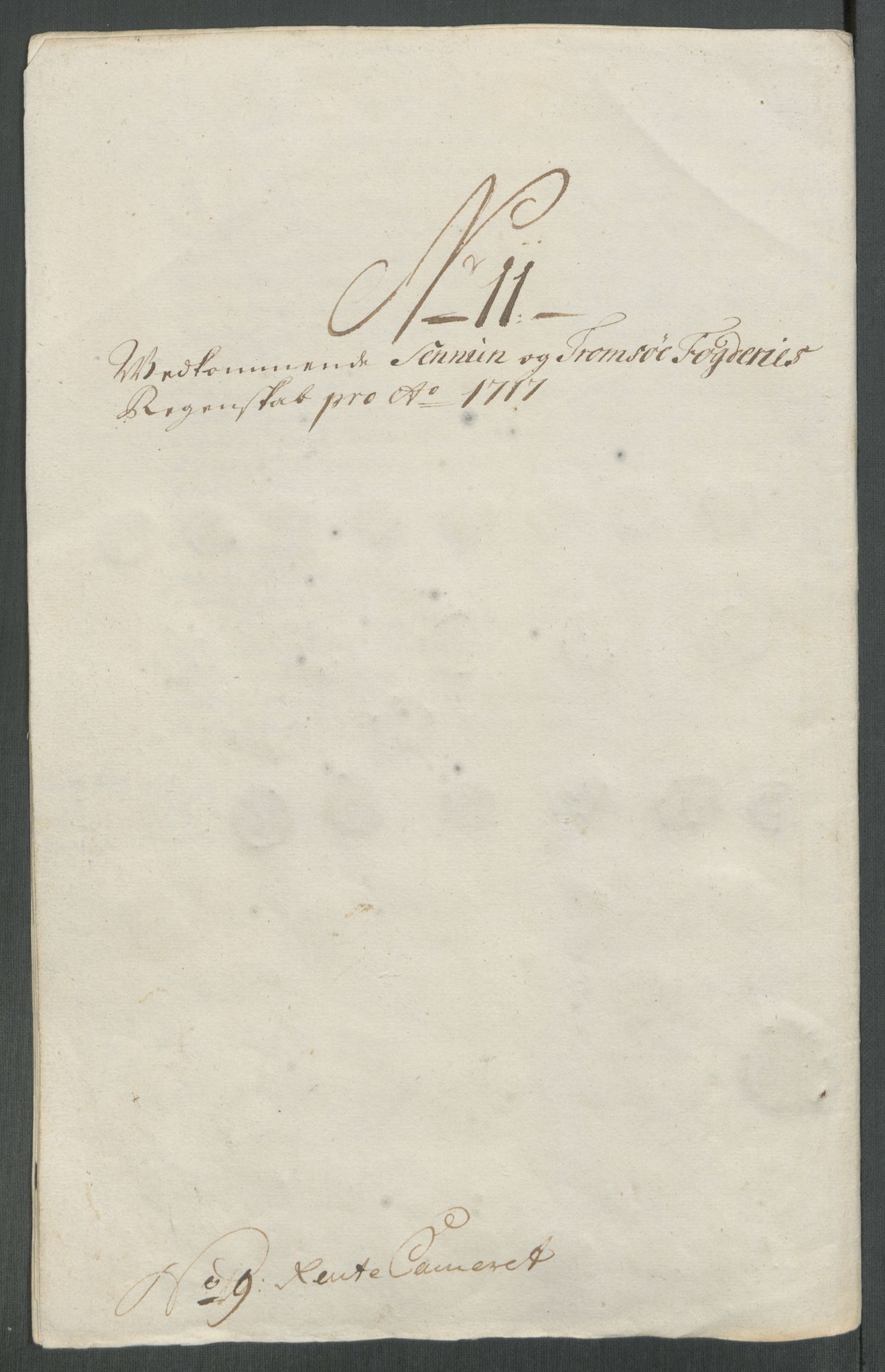 Rentekammeret inntil 1814, Reviderte regnskaper, Fogderegnskap, AV/RA-EA-4092/R68/L4763: Fogderegnskap Senja og Troms, 1717, p. 128