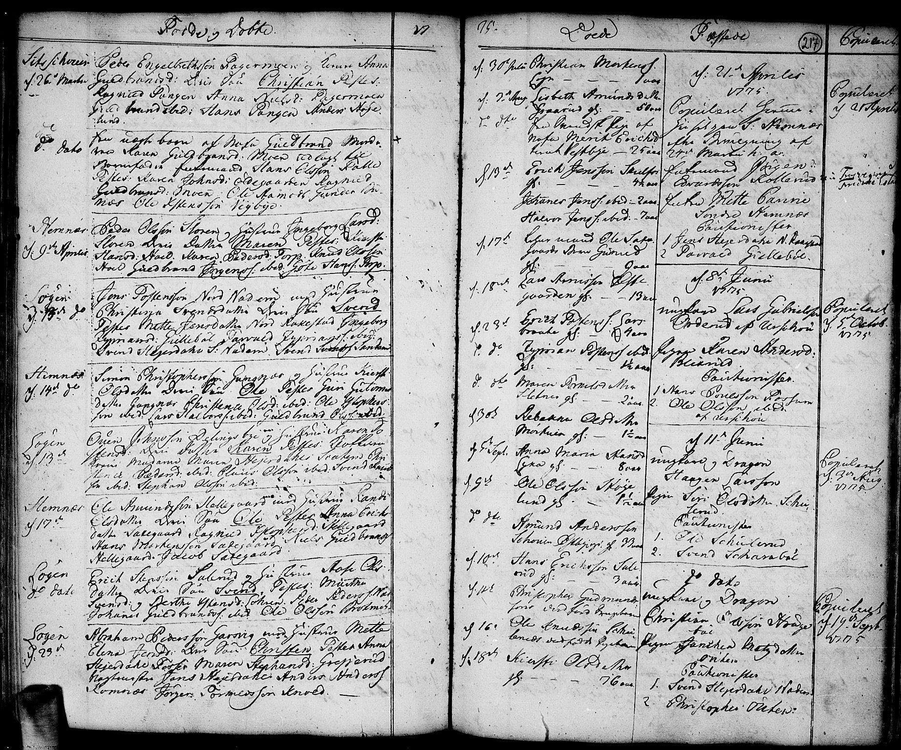 Høland prestekontor Kirkebøker, SAO/A-10346a/F/Fa/L0004: Parish register (official) no. I 4, 1757-1780, p. 217