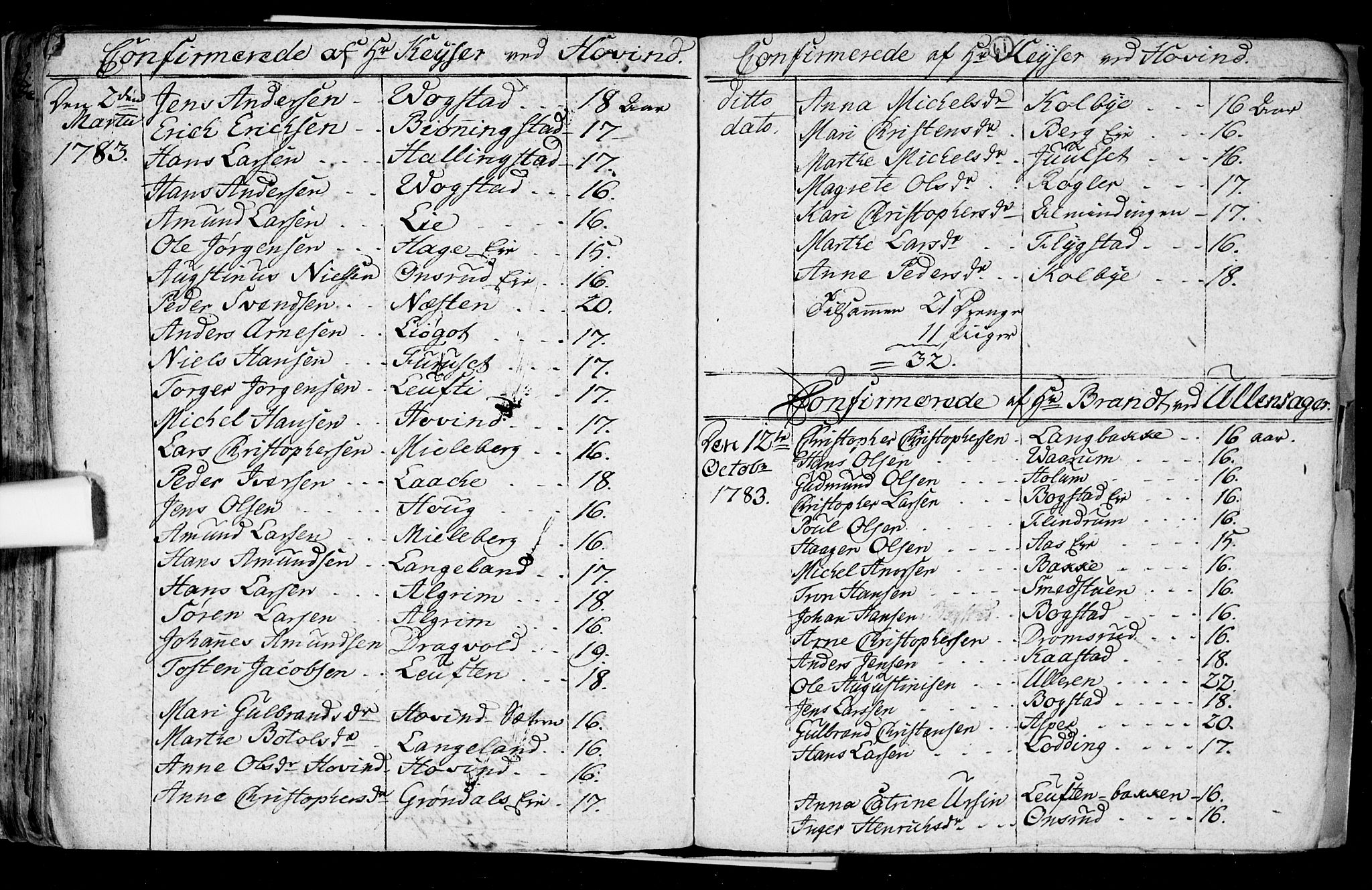 Ullensaker prestekontor Kirkebøker, SAO/A-10236a/F/Fa/L0008: Parish register (official) no. I 8, 1738-1810, p. 61