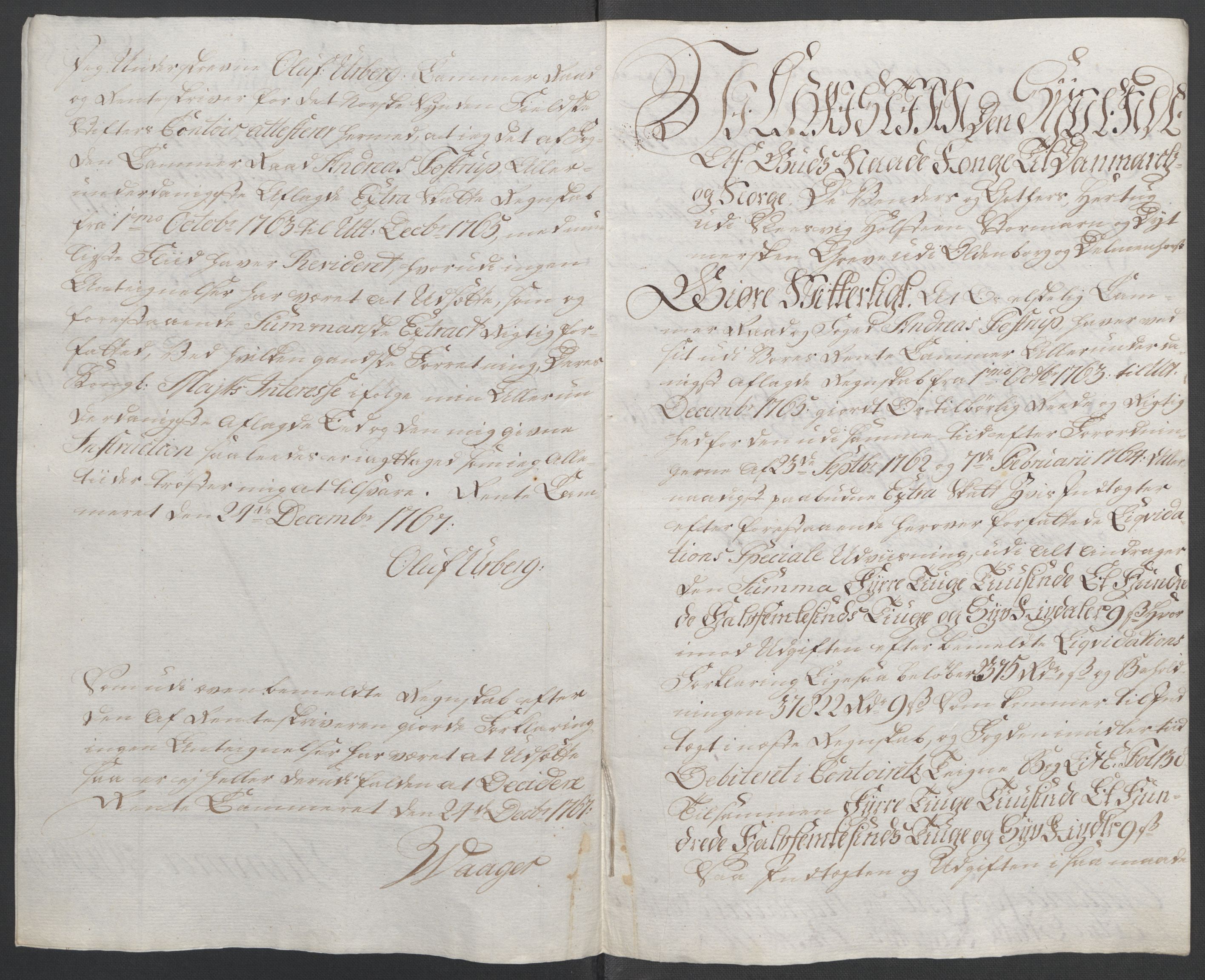 Rentekammeret inntil 1814, Reviderte regnskaper, Fogderegnskap, AV/RA-EA-4092/R45/L2704: Ekstraskatten Lista og Mandal, 1762-1768, p. 159