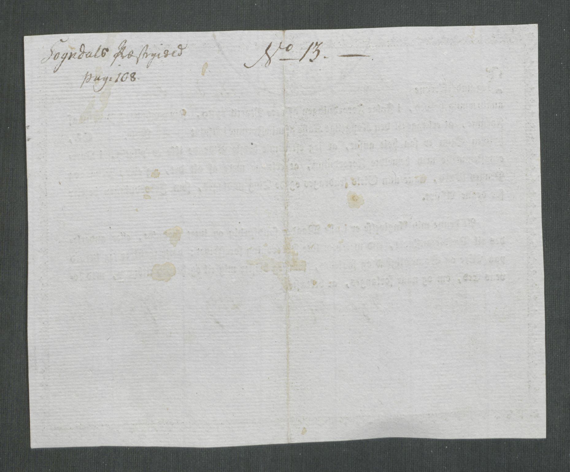 Rentekammeret inntil 1814, Reviderte regnskaper, Mindre regnskaper, AV/RA-EA-4068/Rf/Rfe/L0058: Ytre og Indre Sogn fogderi, 1789, p. 320