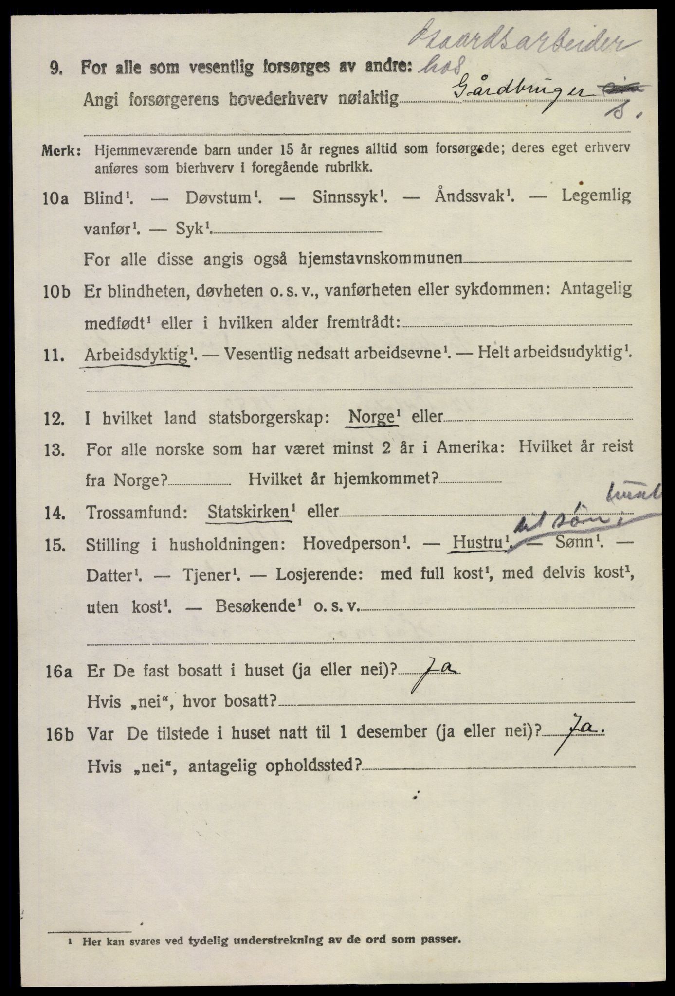 SAKO, 1920 census for Hedrum, 1920, p. 7136