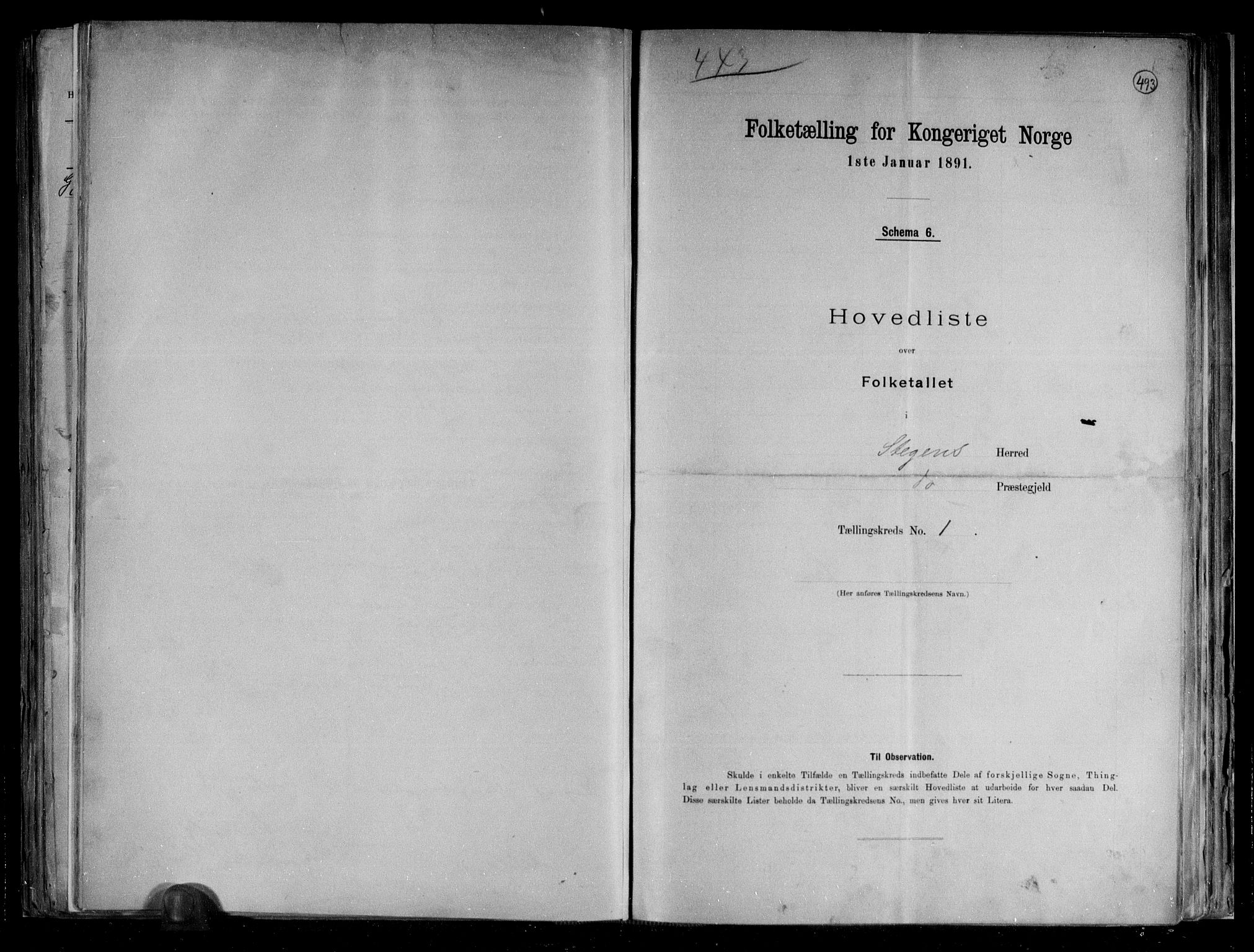 RA, 1891 census for 1848 Steigen, 1891, p. 4