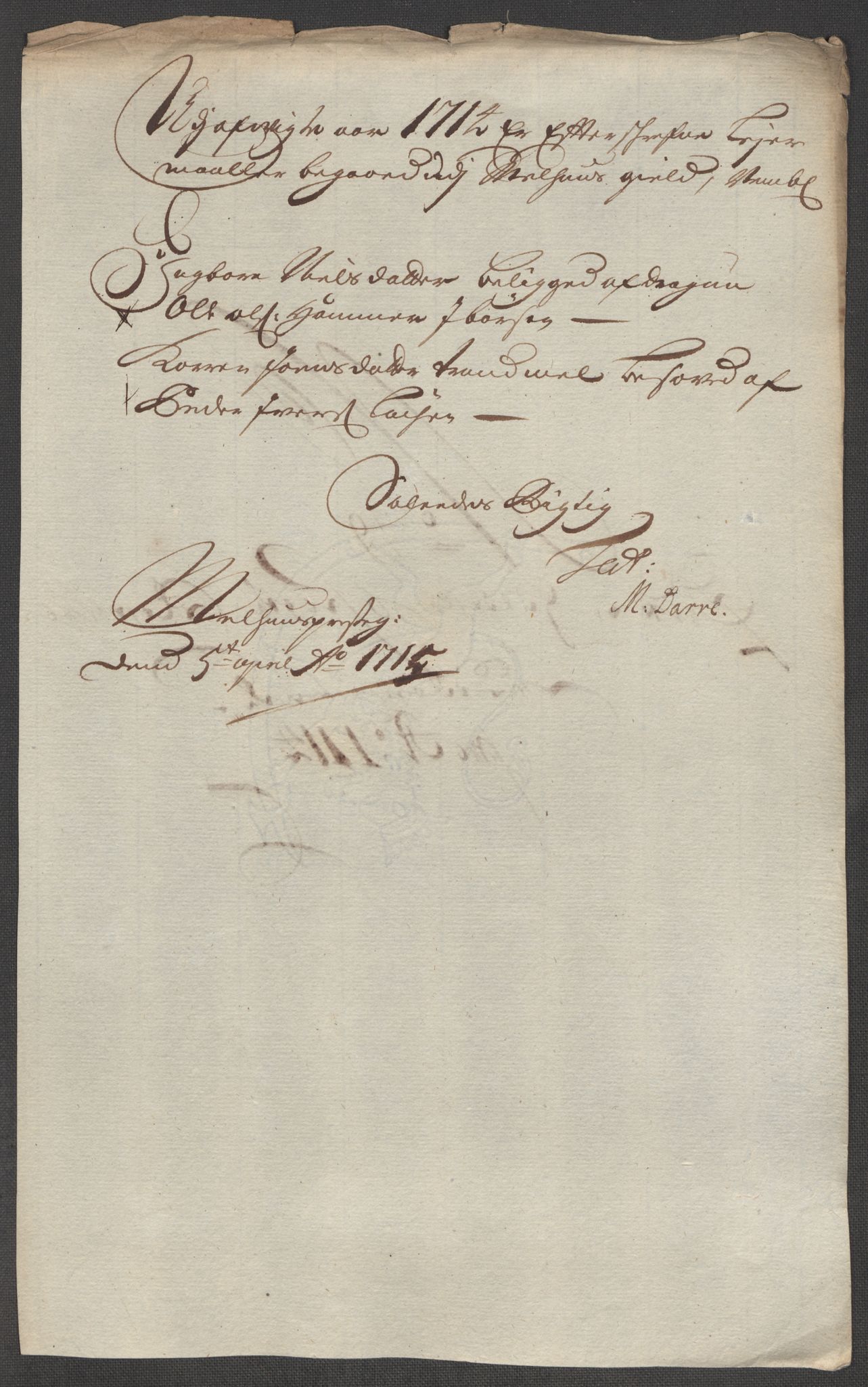 Rentekammeret inntil 1814, Reviderte regnskaper, Fogderegnskap, RA/EA-4092/R60/L3965: Fogderegnskap Orkdal og Gauldal, 1714, p. 376