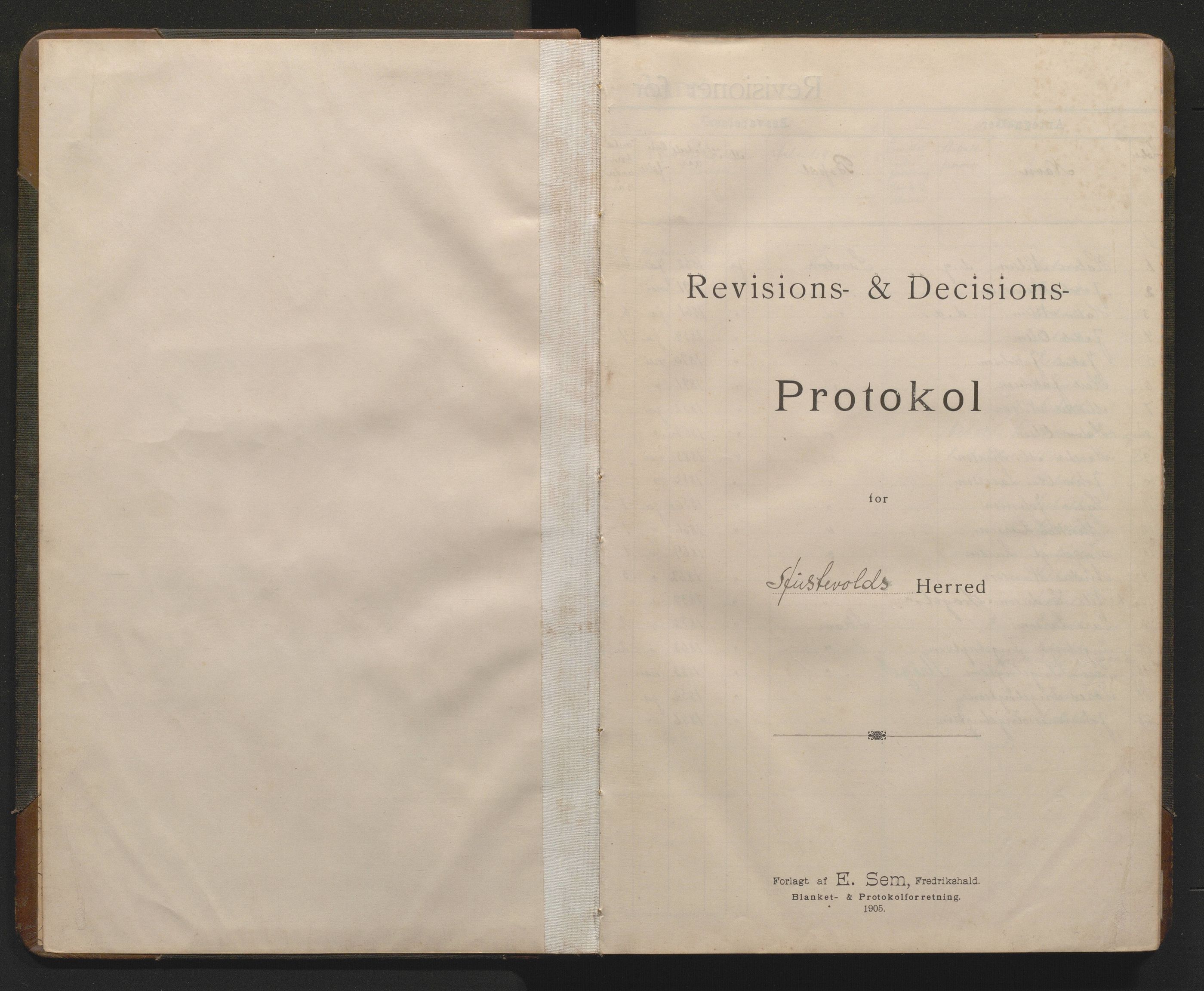 Austevoll kommune. Fiskarmanntalsnemnda, IKAH/1244-352/F/Fa/L0001: Protokoll, Møkster sokn, 1909-1923