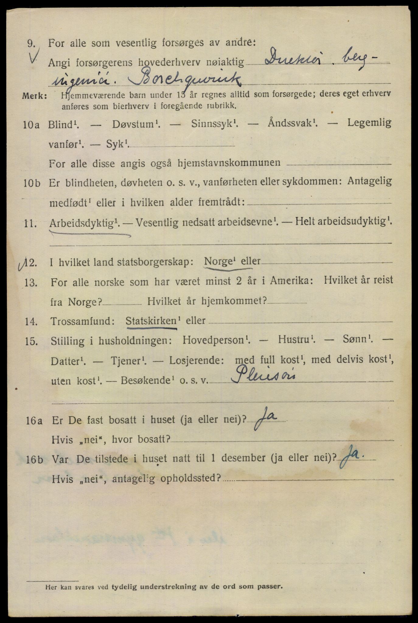 SAO, 1920 census for Kristiania, 1920, p. 439174