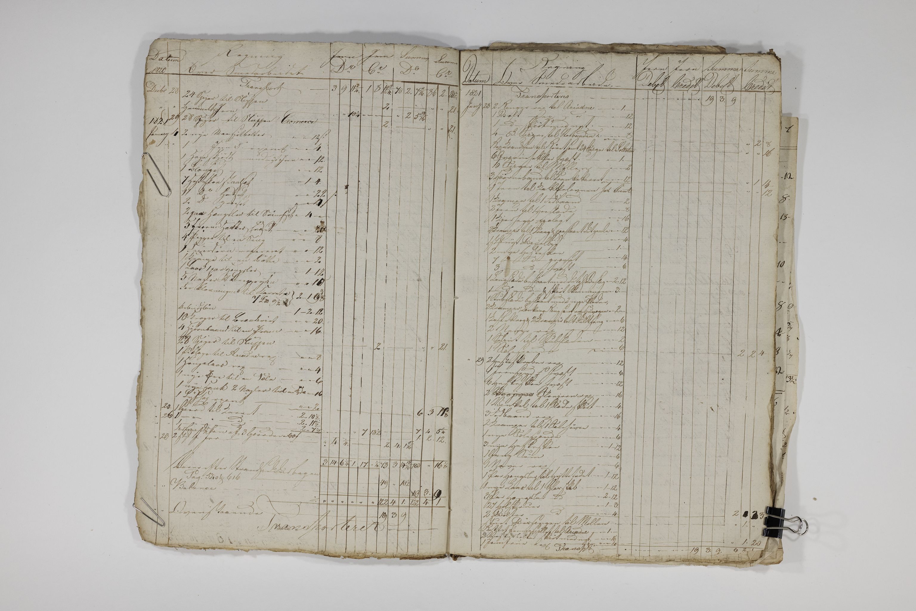 Blehr/ Kjellestad, TEMU/TGM-A-1212/R/Rl/L0003: Regning over smede arbeide, 1820-1824, p. 10