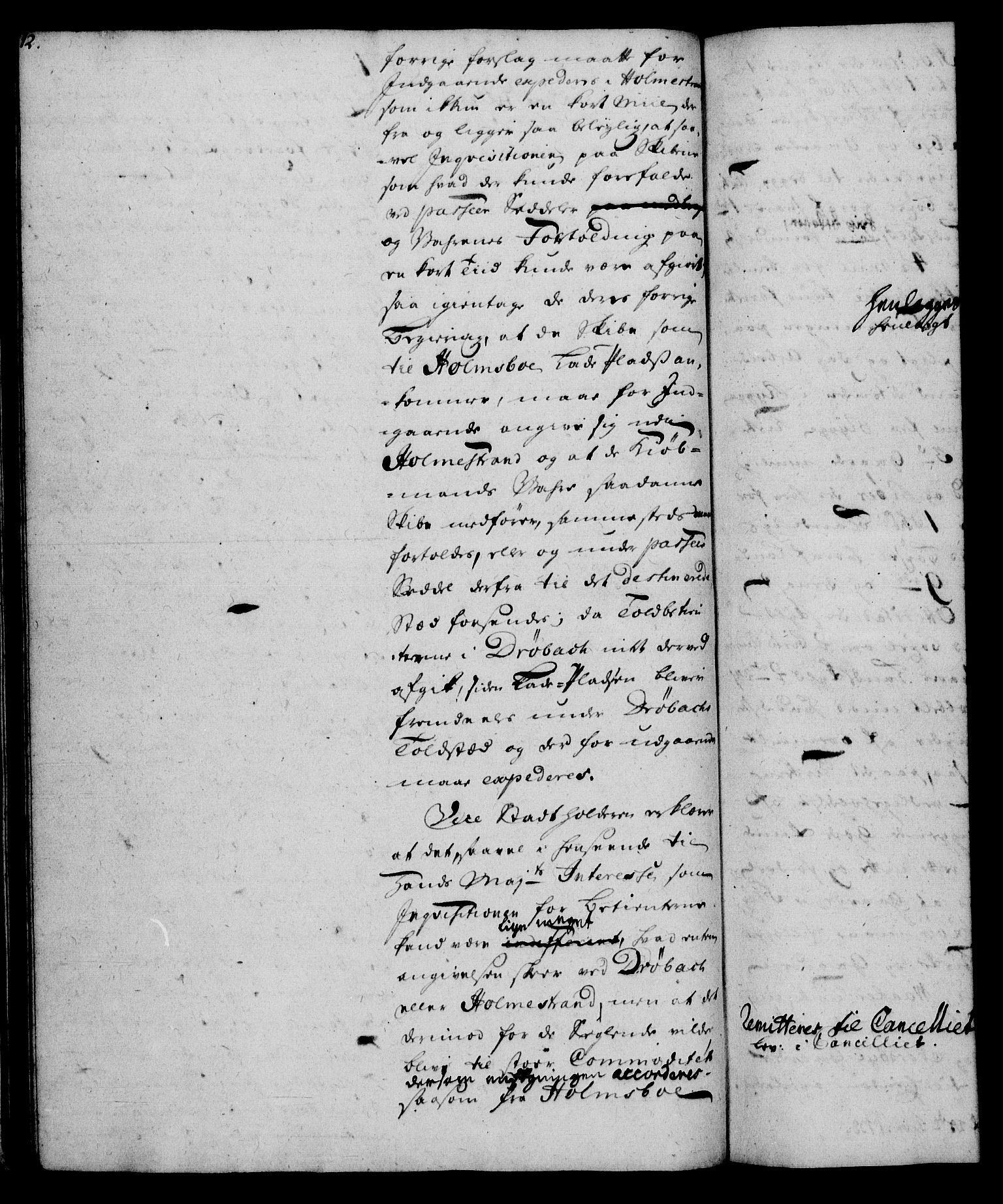 Rentekammeret, Kammerkanselliet, RA/EA-3111/G/Gh/Gha/L0032: Norsk ekstraktmemorialprotokoll (merket RK 53.77), 1753-1755, p. 12