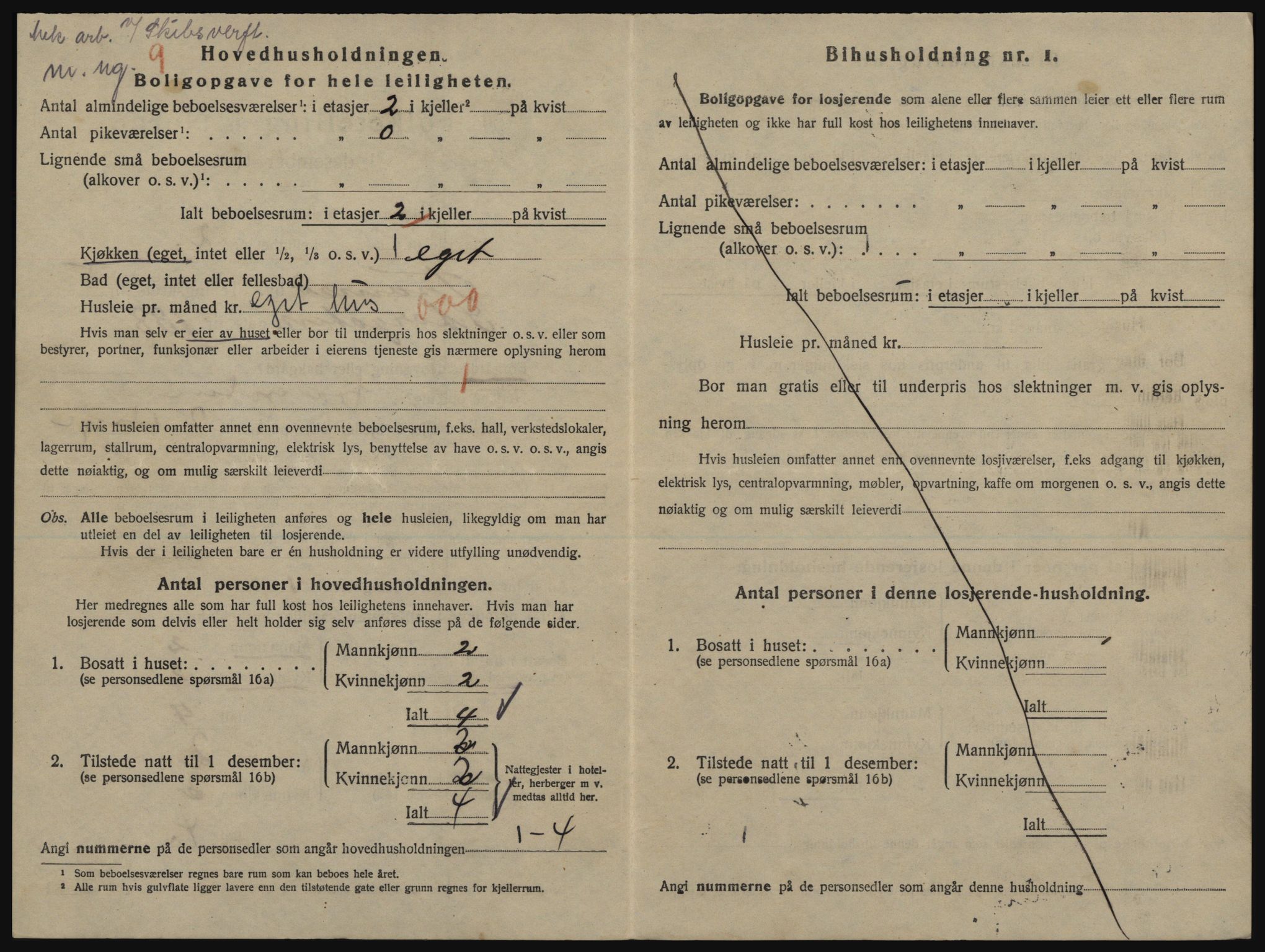 SATØ, 1920 census for Tromsø, 1920, p. 3928