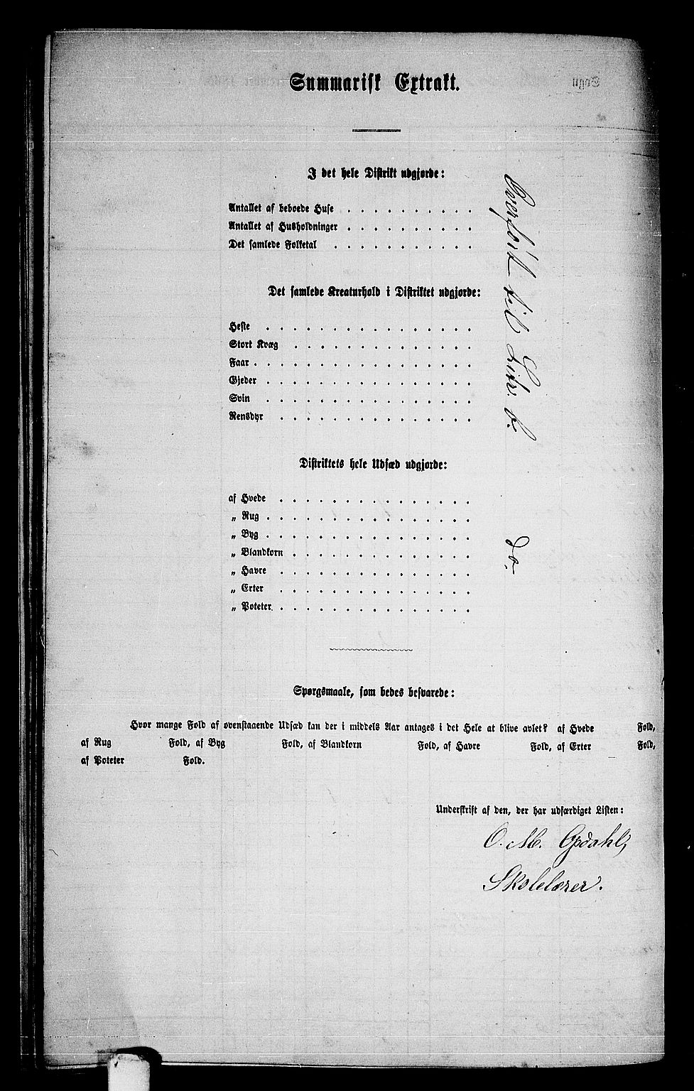 RA, 1865 census for Beitstad, 1865, p. 171