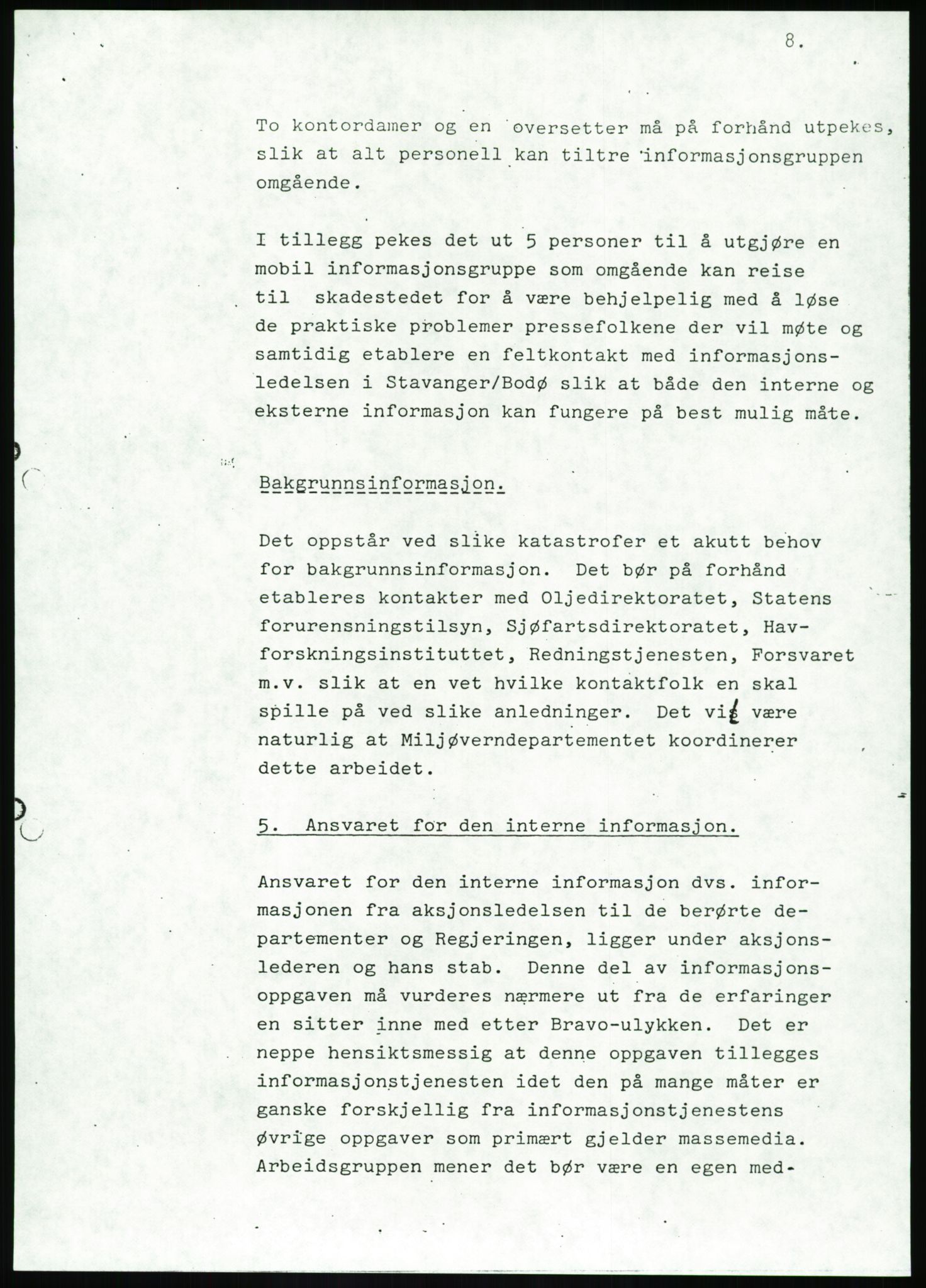 Justisdepartementet, Granskningskommisjonen ved Alexander Kielland-ulykken 27.3.1980, RA/S-1165/D/L0017: P Hjelpefartøy (Doku.liste + P1-P6 av 6)/Q Hovedredningssentralen (Q0-Q27 av 27), 1980-1981, p. 339