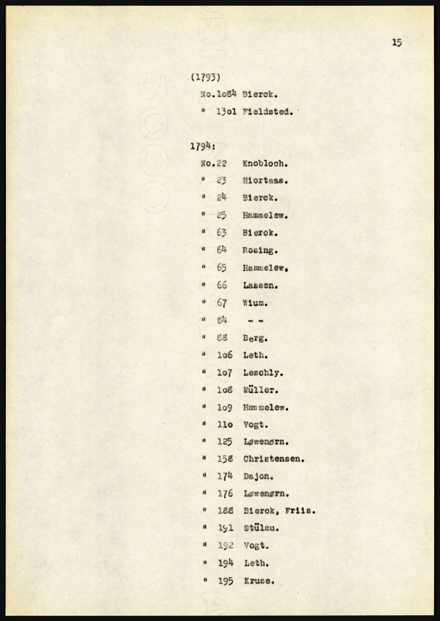 Riksarkivet, Seksjon for eldre arkiv og spesialsamlinger, AV/RA-EA-6797/H/Ha, 1953, p. 15