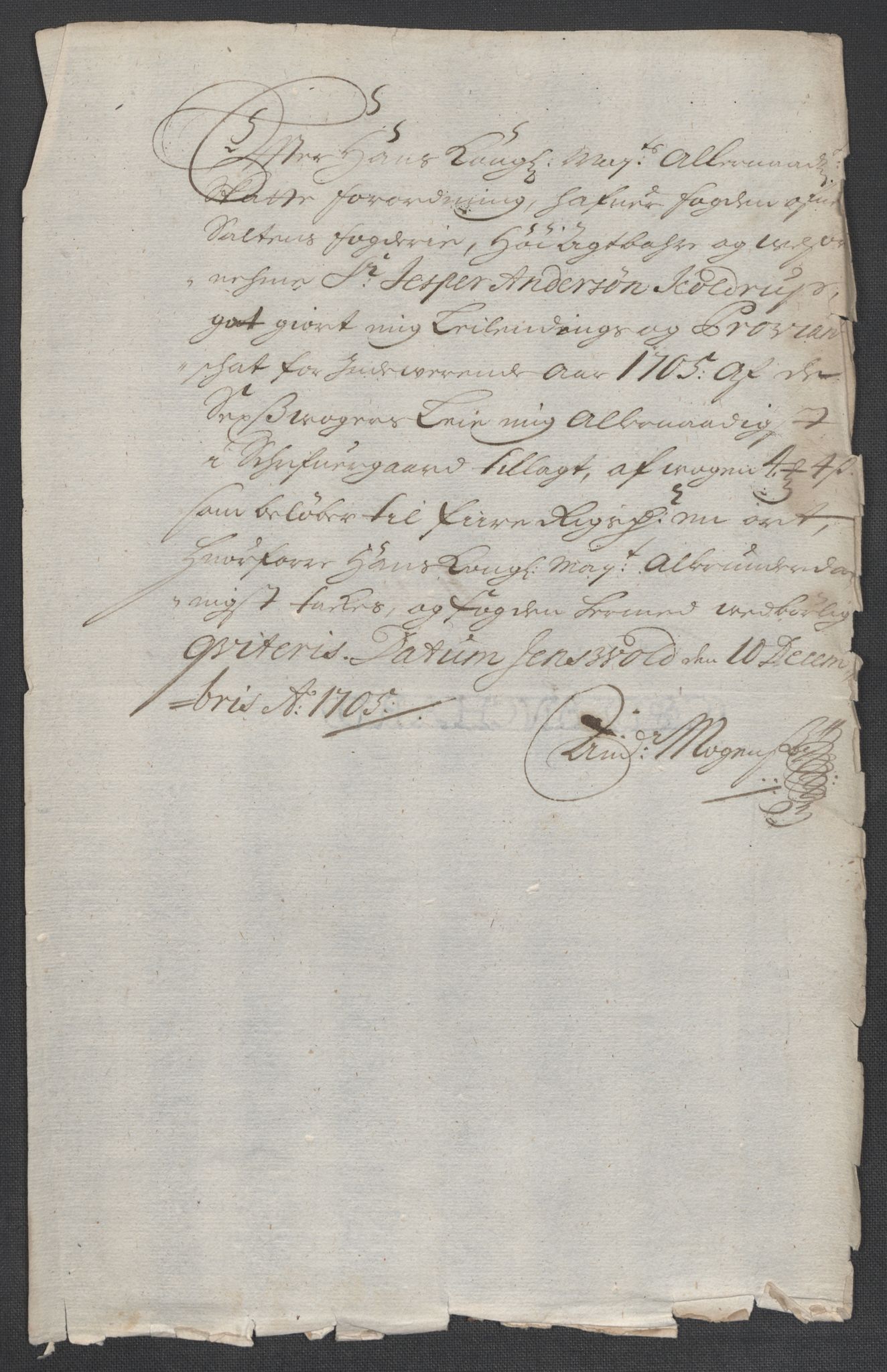 Rentekammeret inntil 1814, Reviderte regnskaper, Fogderegnskap, AV/RA-EA-4092/R66/L4580: Fogderegnskap Salten, 1701-1706, p. 411