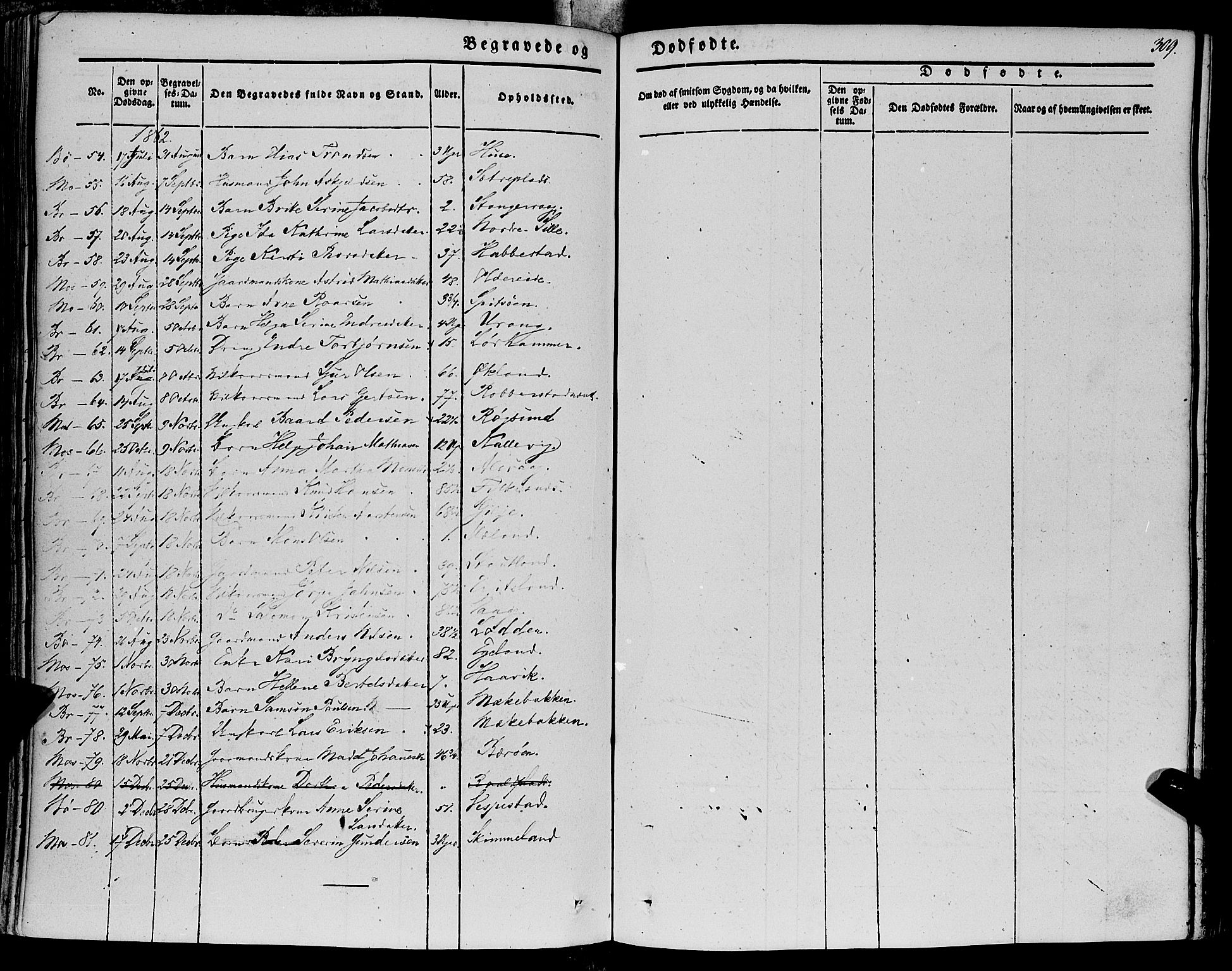 Finnås sokneprestembete, AV/SAB-A-99925/H/Ha/Haa/Haaa/L0007: Parish register (official) no. A 7, 1850-1862, p. 309