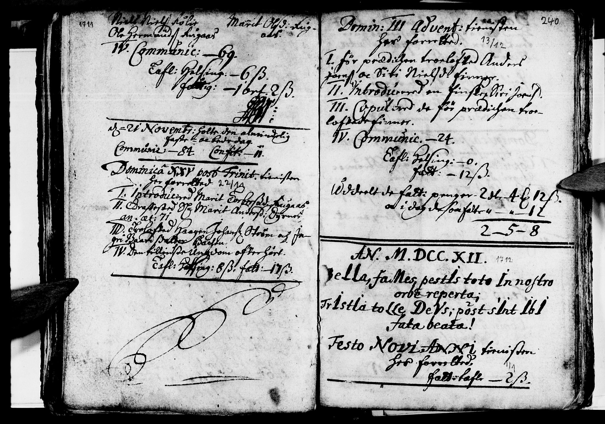 Ministerialprotokoller, klokkerbøker og fødselsregistre - Nordland, AV/SAT-A-1459/814/L0220: Parish register (official) no. 814A01, 1677-1717, p. 240