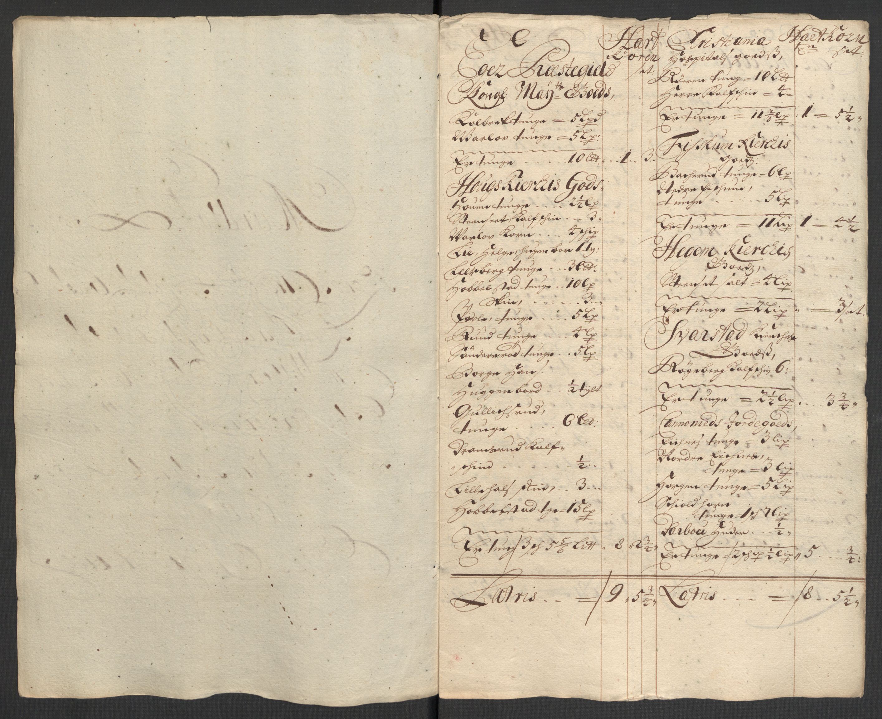 Rentekammeret inntil 1814, Reviderte regnskaper, Fogderegnskap, AV/RA-EA-4092/R30/L1697: Fogderegnskap Hurum, Røyken, Eiker og Lier, 1700-1701, p. 215