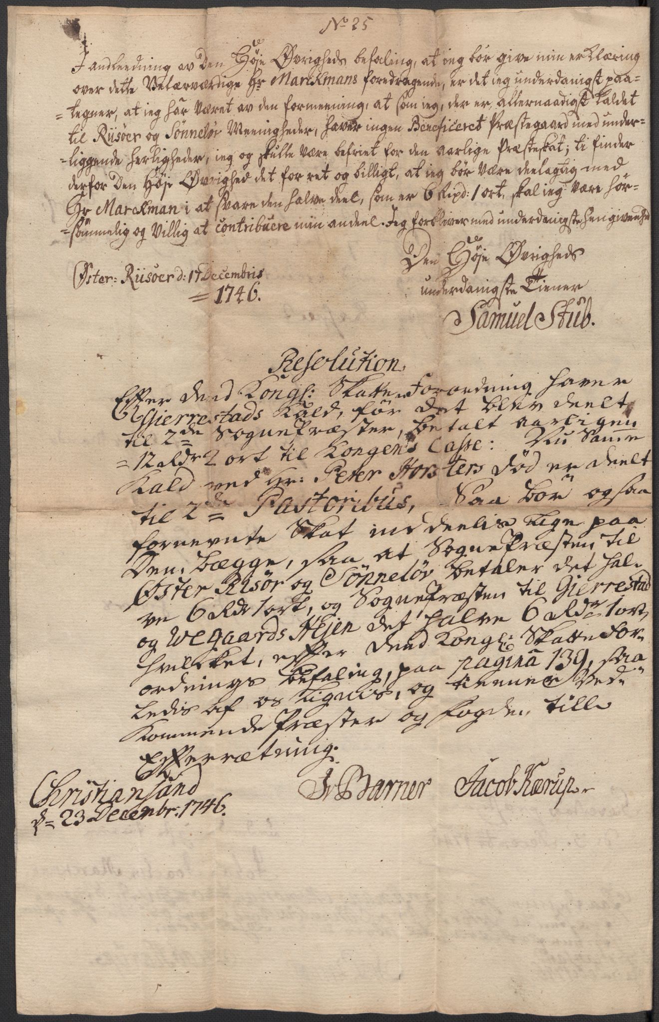 Riksarkivets diplomsamling, AV/RA-EA-5965/F15/L0030: Prestearkiv - Aust-Agder, 1641-1812, p. 198