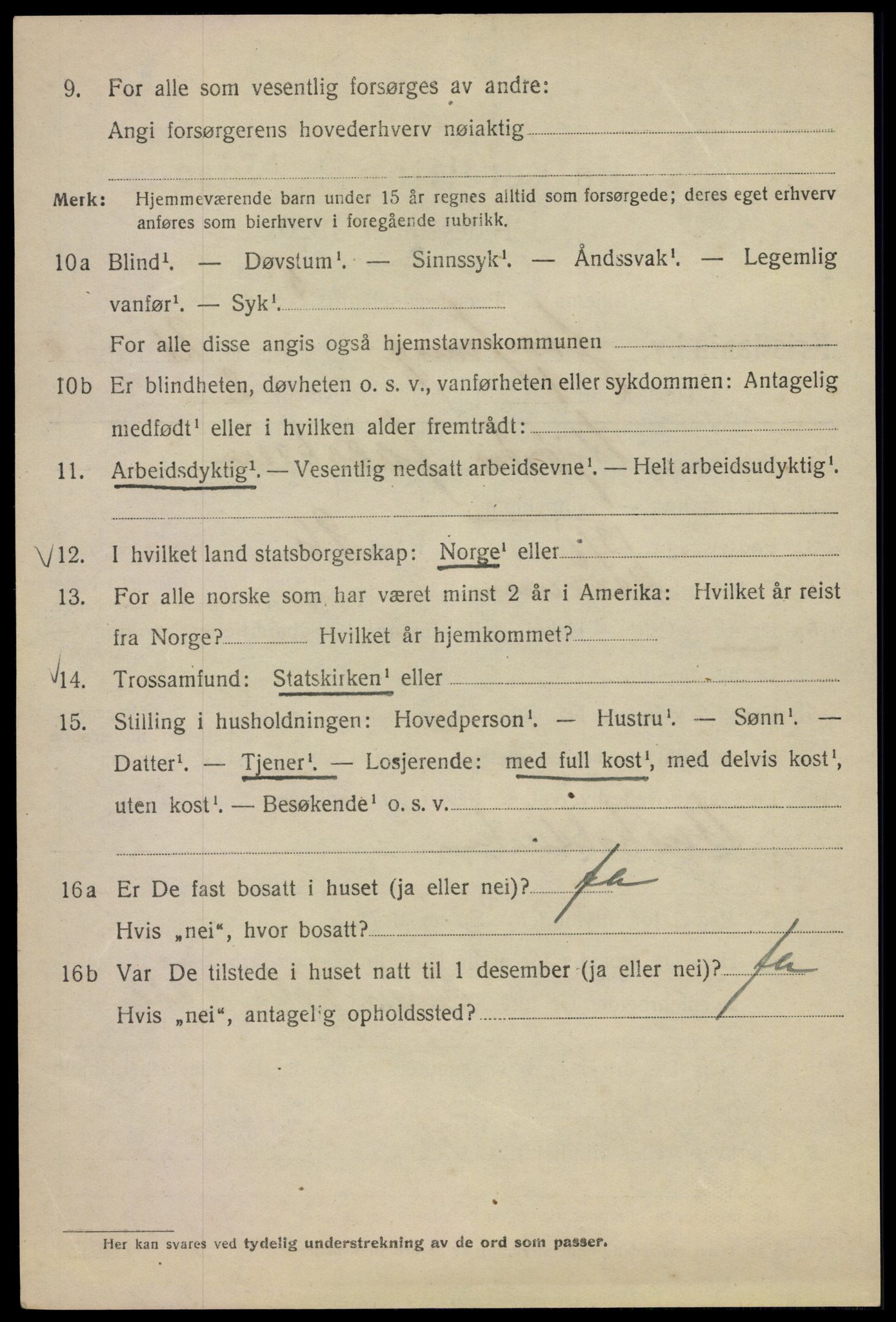 SAO, 1920 census for Kristiania, 1920, p. 324678