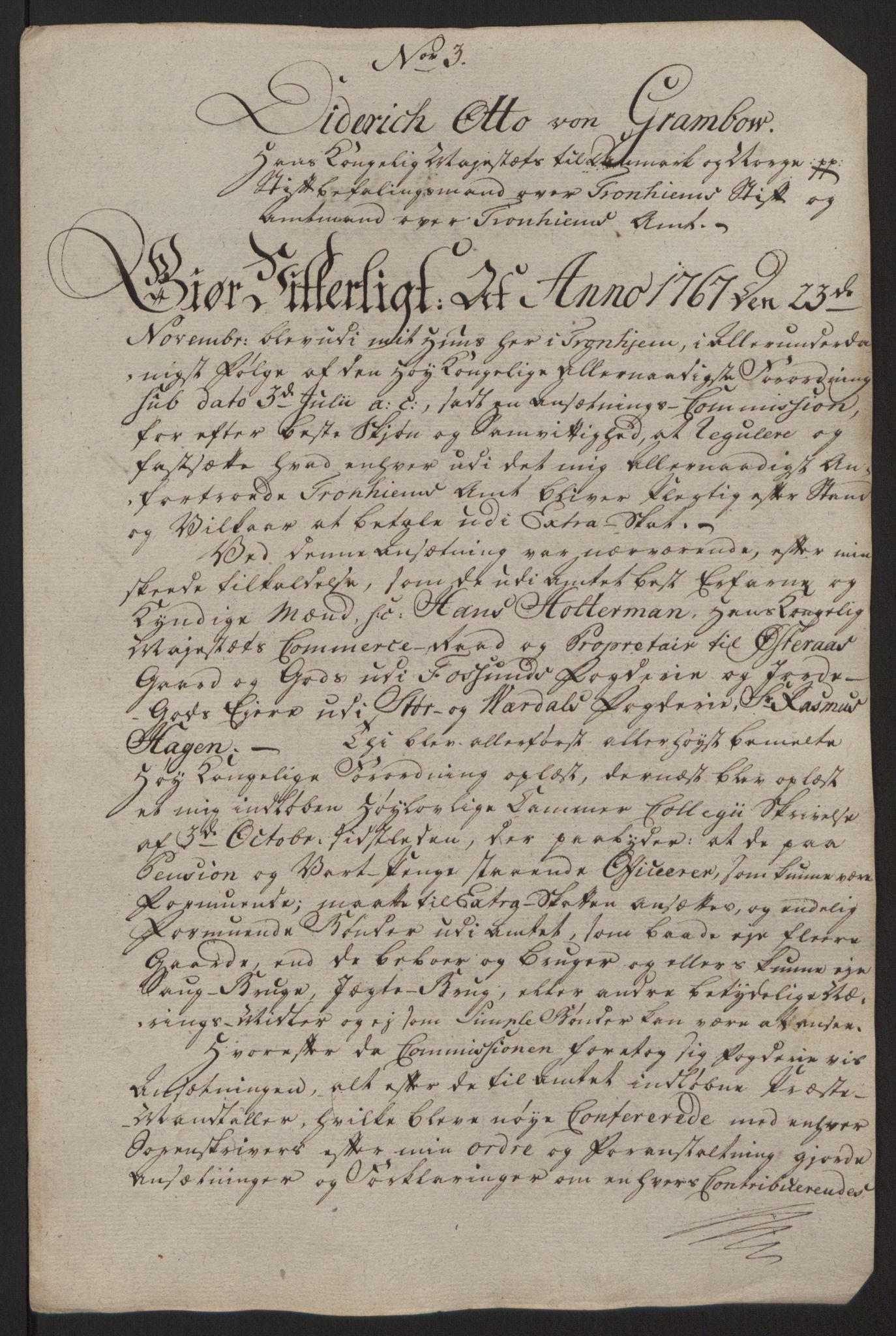 Rentekammeret inntil 1814, Reviderte regnskaper, Fogderegnskap, RA/EA-4092/R63/L4420: Ekstraskatten Inderøy, 1762-1772, p. 500