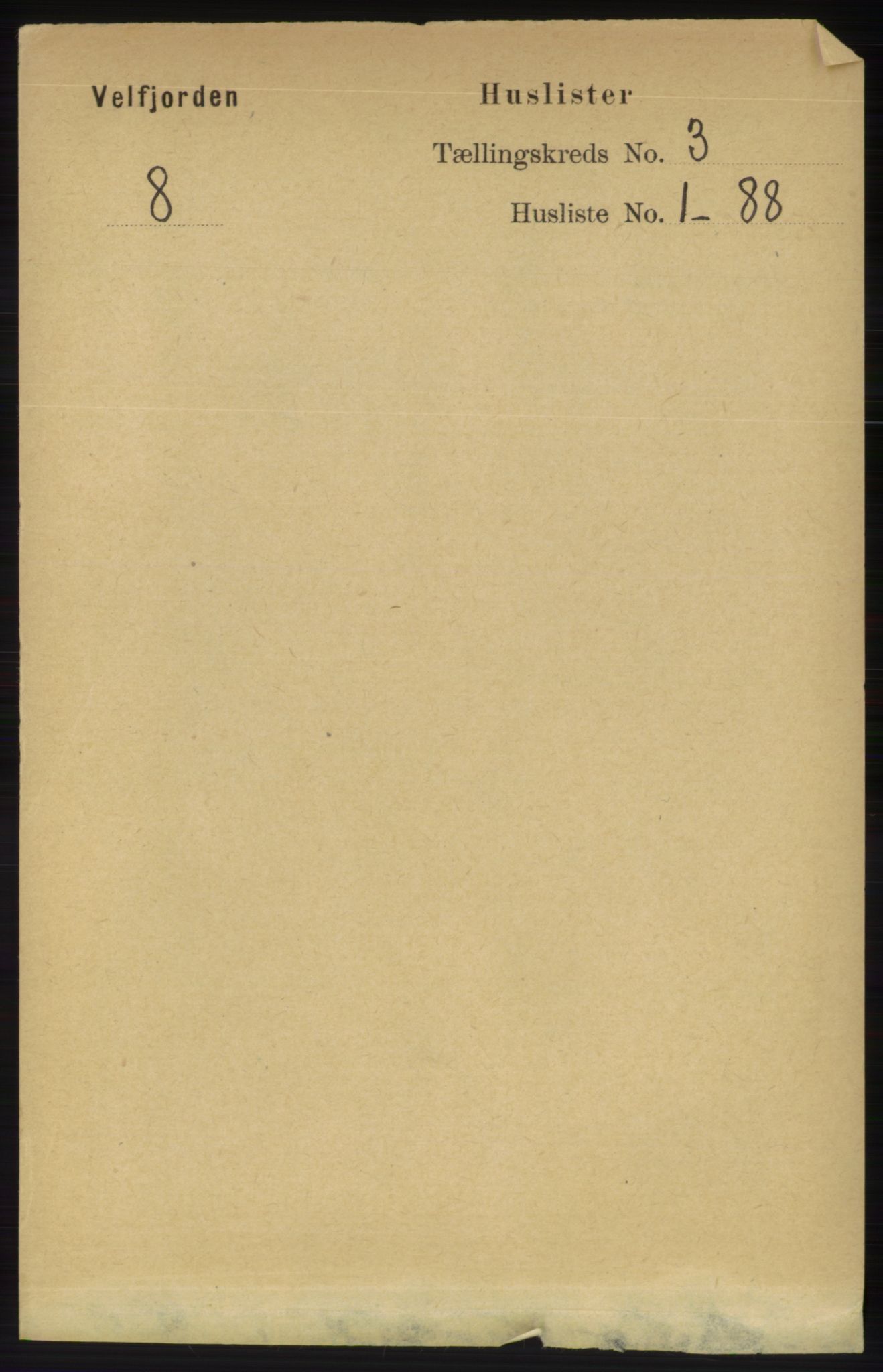 RA, 1891 census for 1813 Velfjord, 1891, p. 940